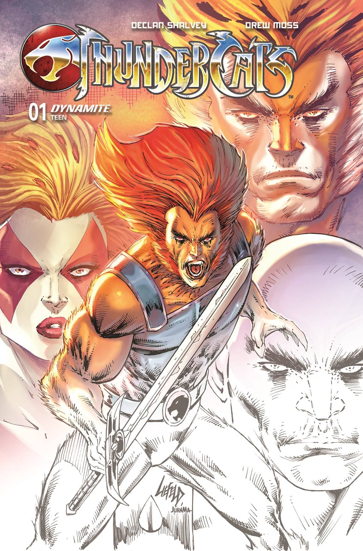 THUNDERCATS #1 2ND PTG CVR A LIEFELD- 03/13/24