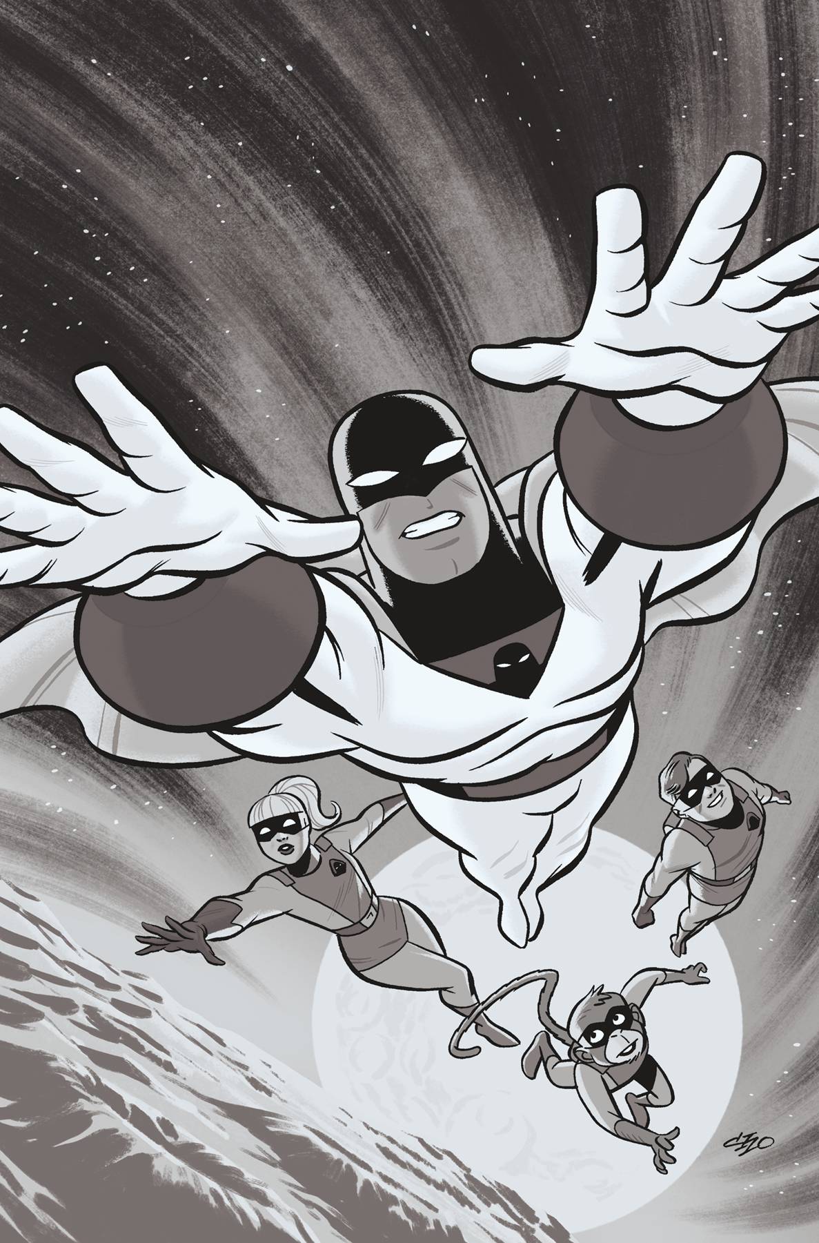 SPACE GHOST #2 CVR P 25 COPY INCV LEE LINE ART VIRGIN - 6-5-24