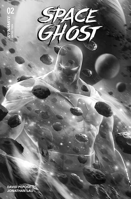 SPACE GHOST #2 CVR W 7 COPY FOC INCV MATTINA B&W - 6-5-24