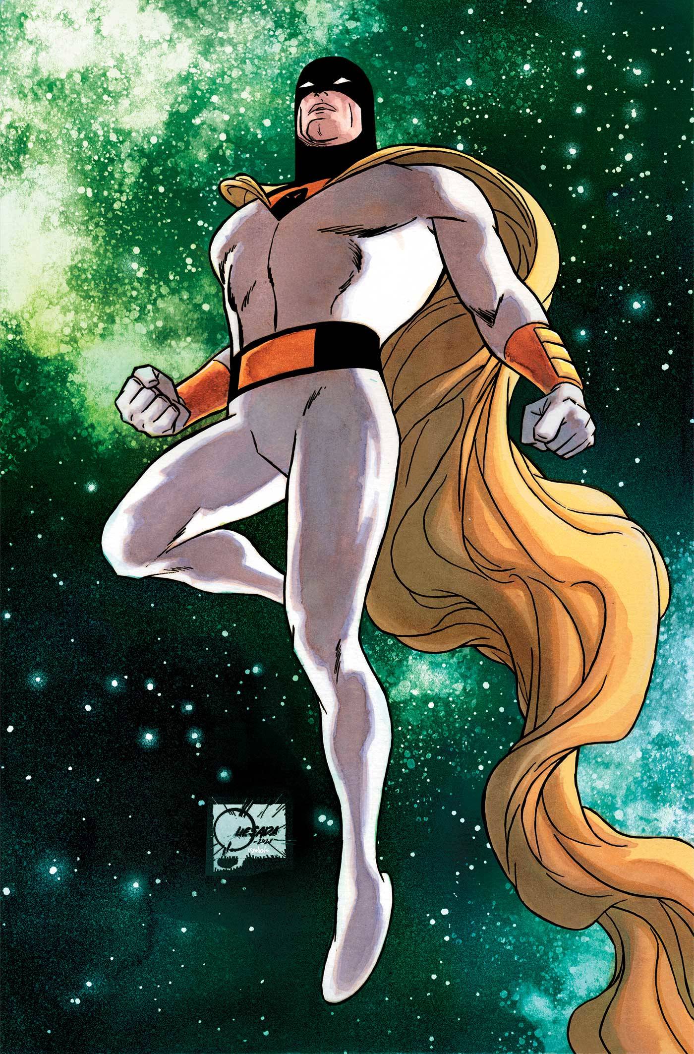 SPACE GHOST #2 CVR ZB 15 COPY FOC INCV QUESADA FOIL VIRGIN - 6-5-24