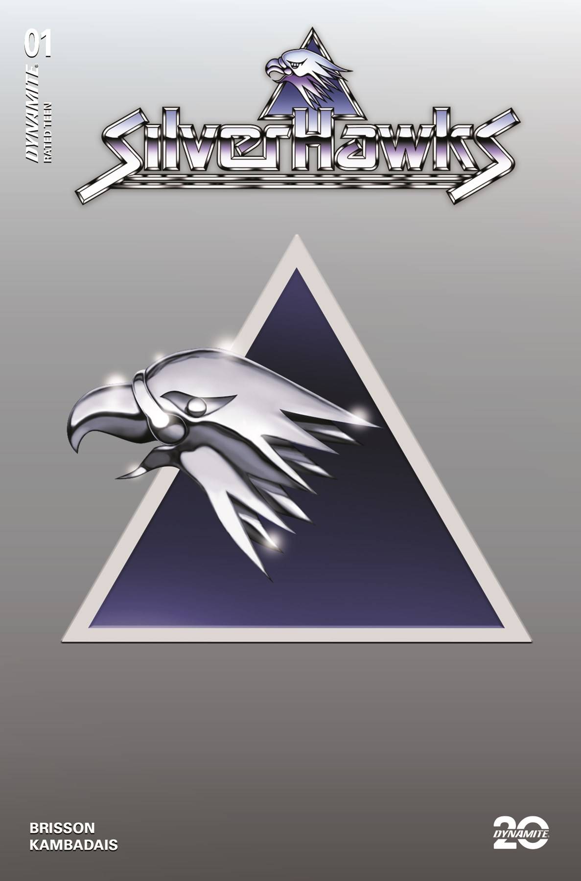 SILVERHAWKS #1 CVR I SILVERHAWKS SYMBOL FOIL SILVER 01-29-25