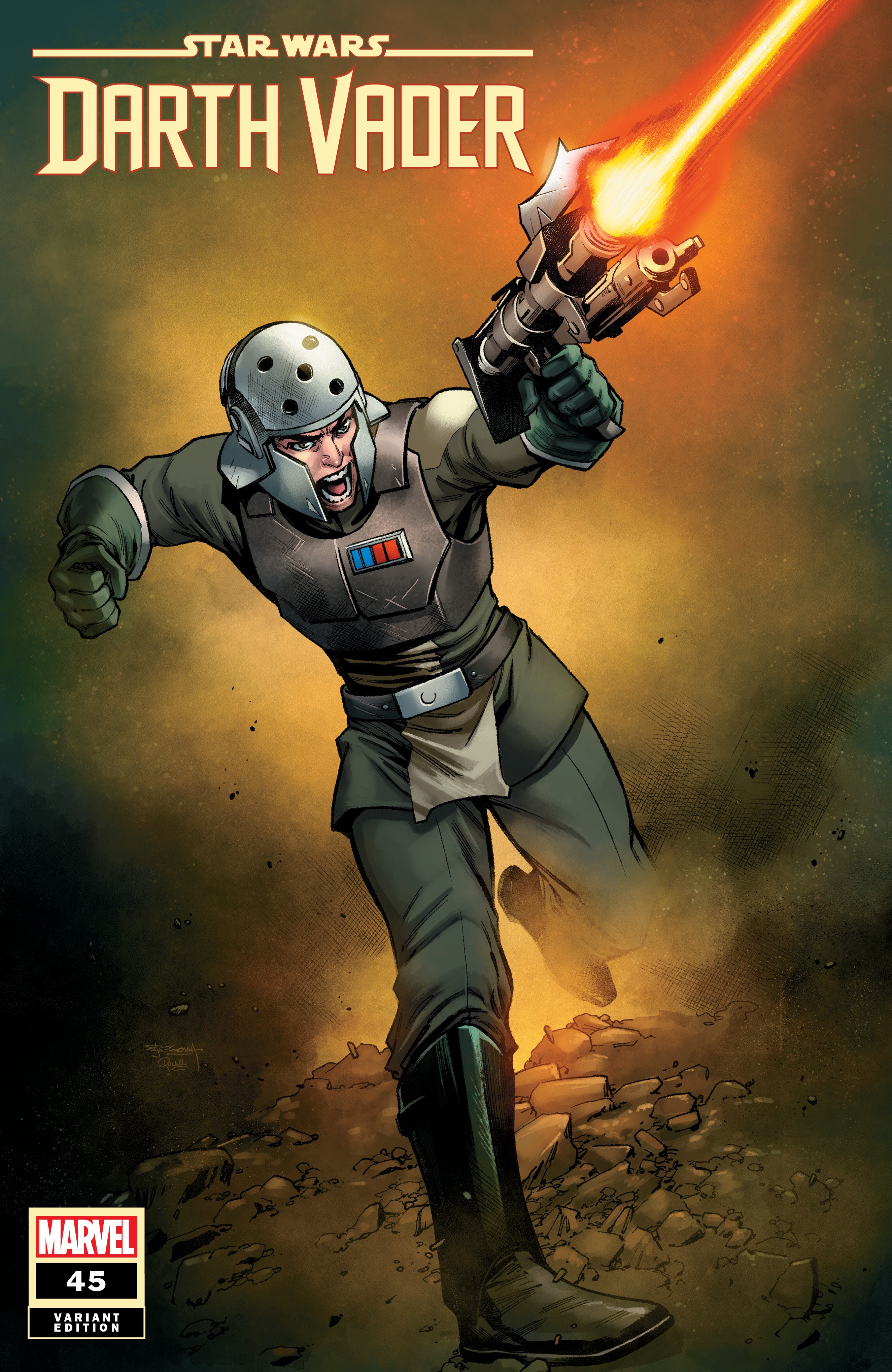 STAR WARS: DARTH VADER 45 STEPHEN SEGOVIA REBELS 10TH ANNIVERSARY LIMITED EDITION #4 OF 4 EXCLUSIVE SERIES OPTIONS - 04/10/2024