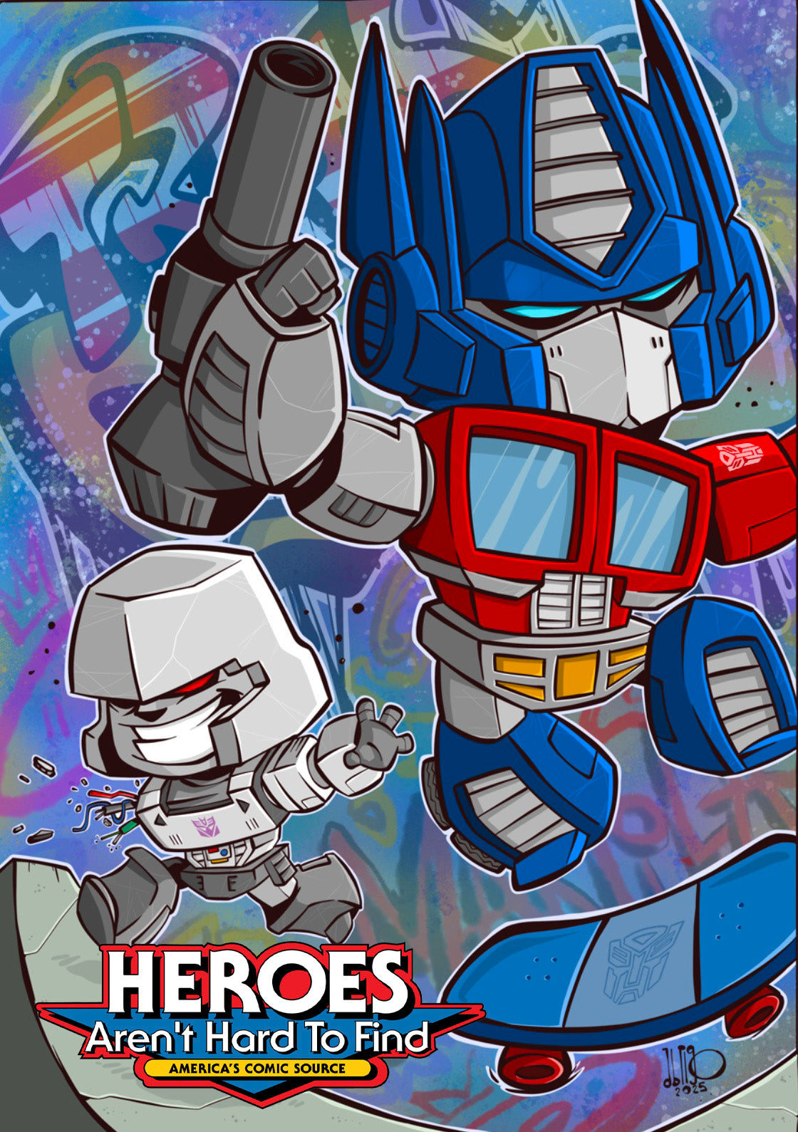 TRANSFORMERS #21 FREELY ABRIGO HEROES CON EXCLUSIVE FOIL EDITION