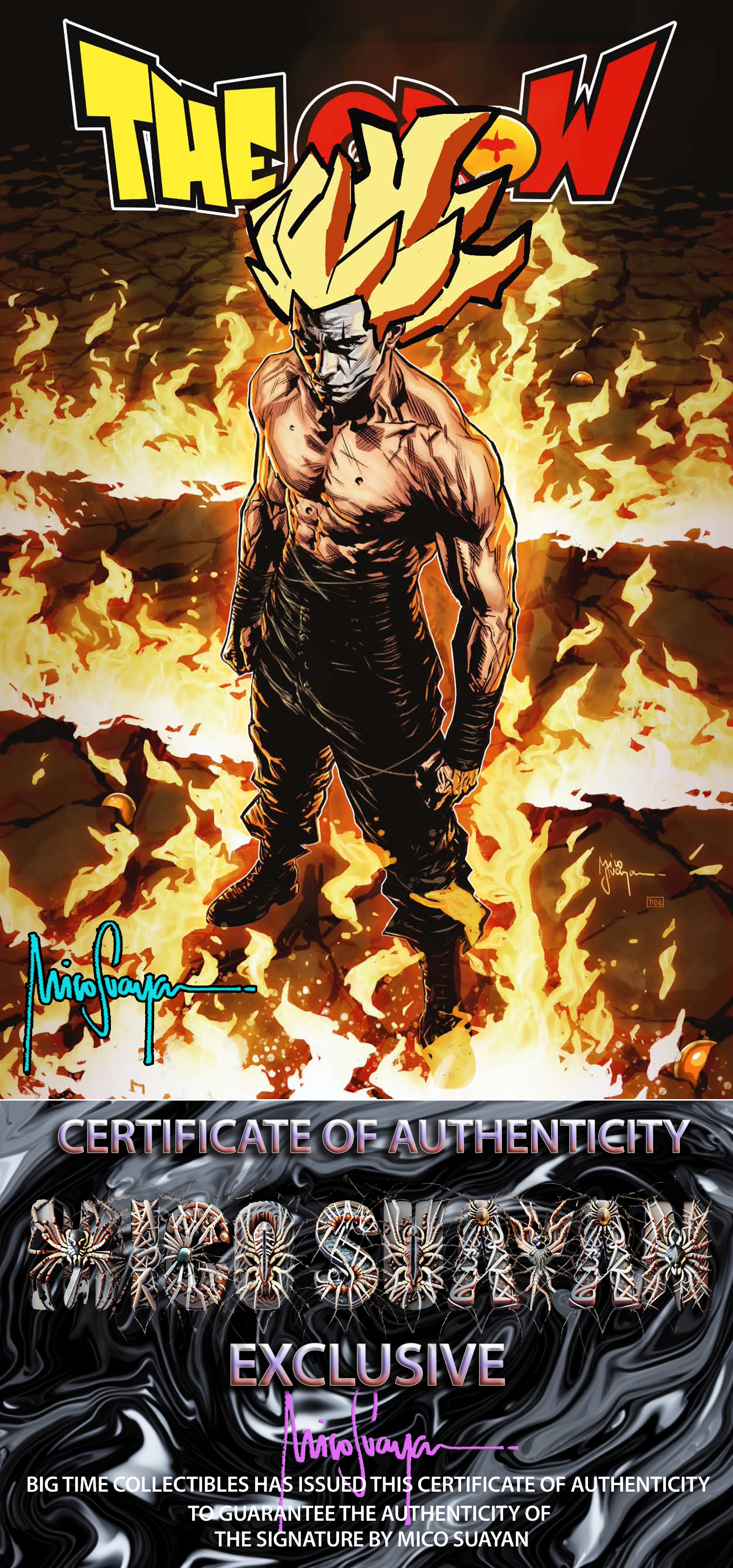 CROW DEAD TIME #1 MICO SUAYAN "CROWKU" FANEXPO DALLAS EXCLUSIVE (RAW EDITION)