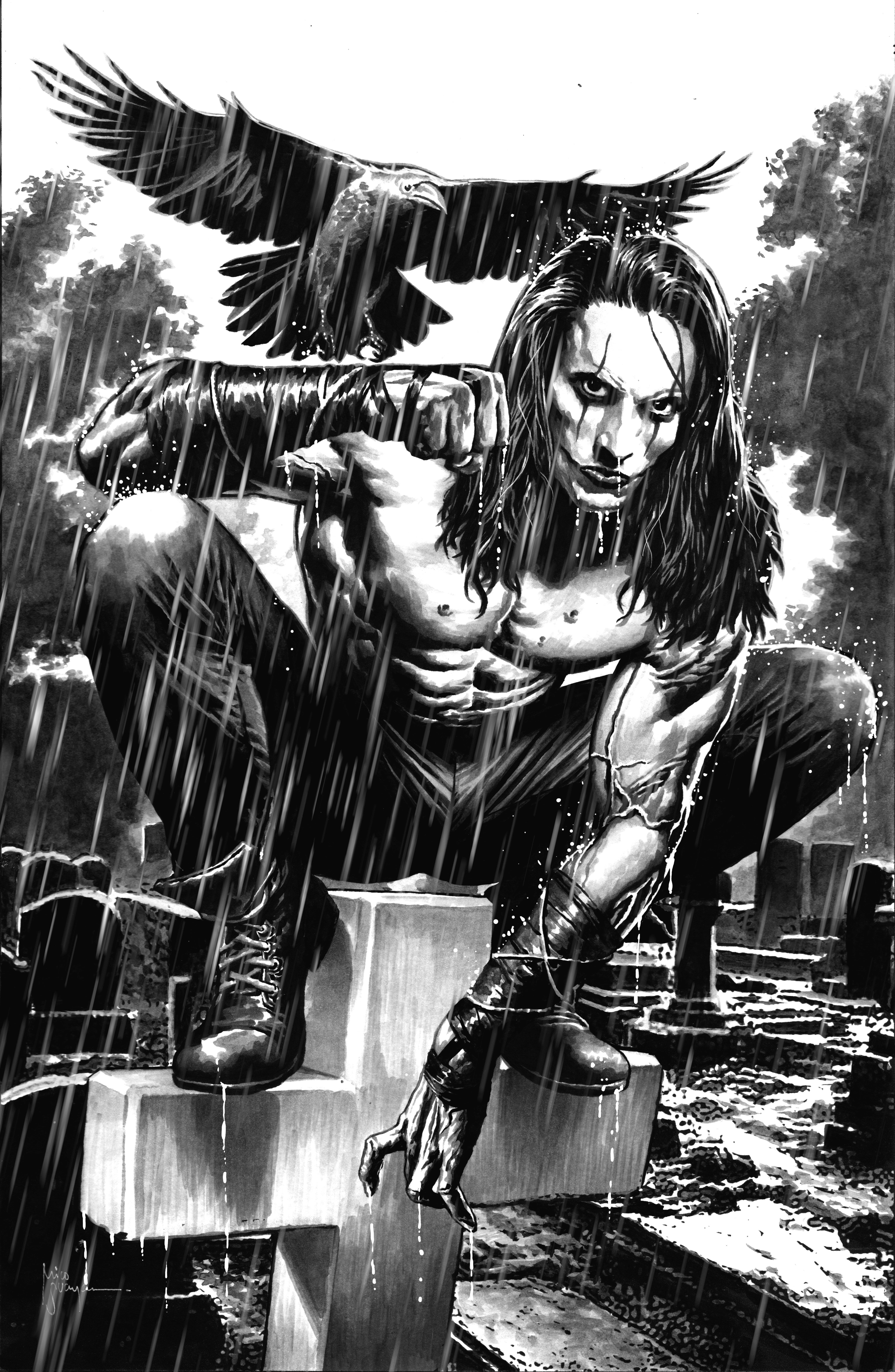 CROW DEAD TIME #1 MICO SUAYAN C2E2 EXCLUSIVE VARIANT COVER
