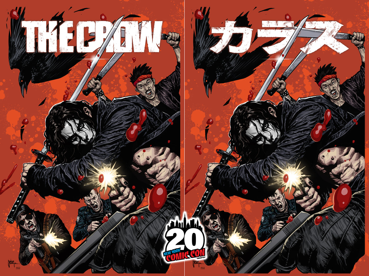 CROW DEAD TIME #1 MICO SUAYAN NYCC EXCLUSIVE VARIANT COVERS