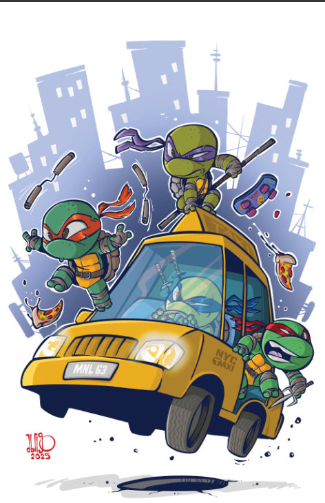 TMNT #10 FREELY ABRIGO SDCC EXCLUSIVE TRADE DRESS & VIRGIN EDITION.