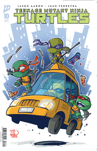 TMNT #10 FREELY ABRIGO SDCC EXCLUSIVE TRADE DRESS & VIRGIN EDITION.