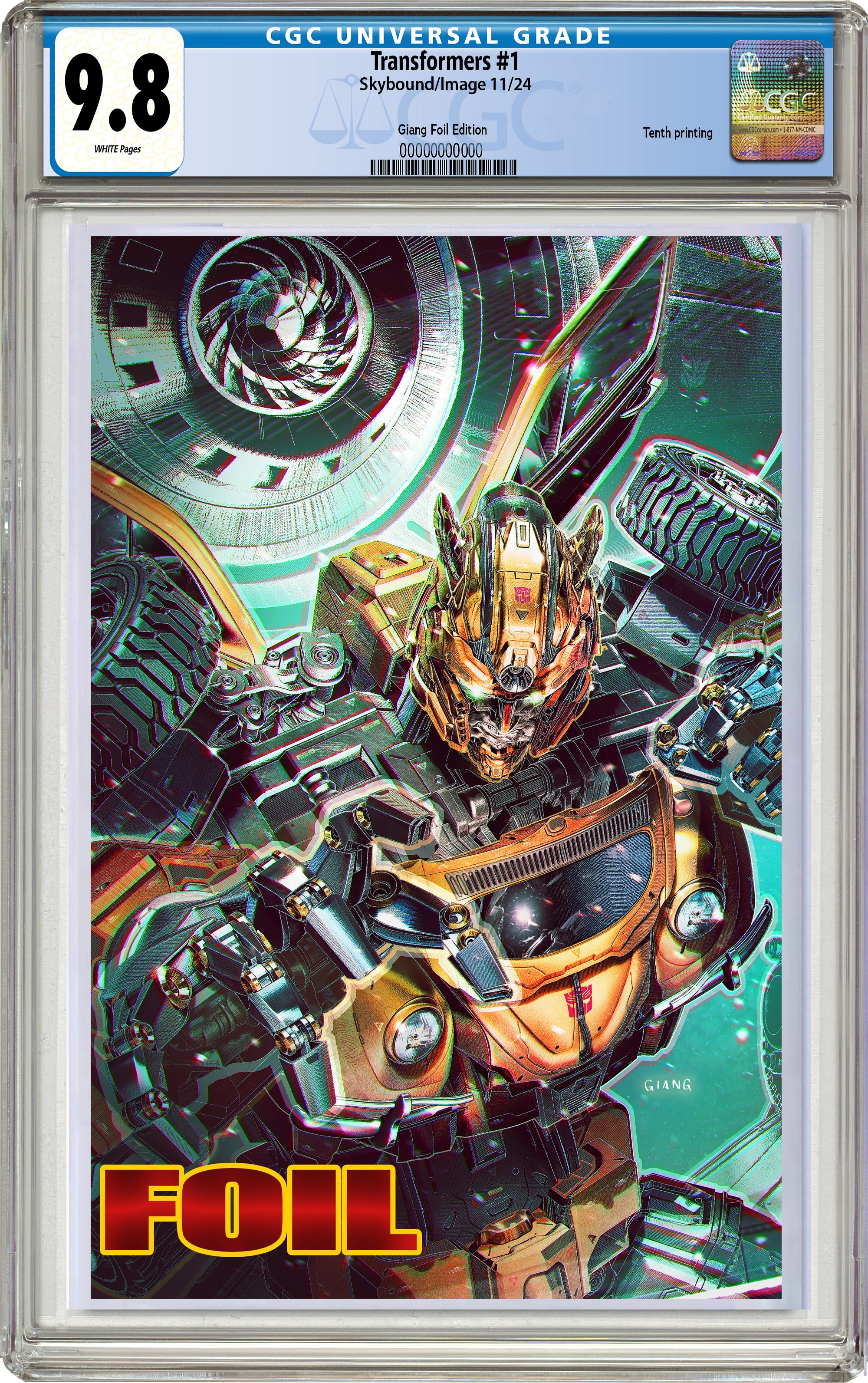 TRANSFORMERS #1 JOHN GIANG MEGACON FOIL EDITION OPTIONS