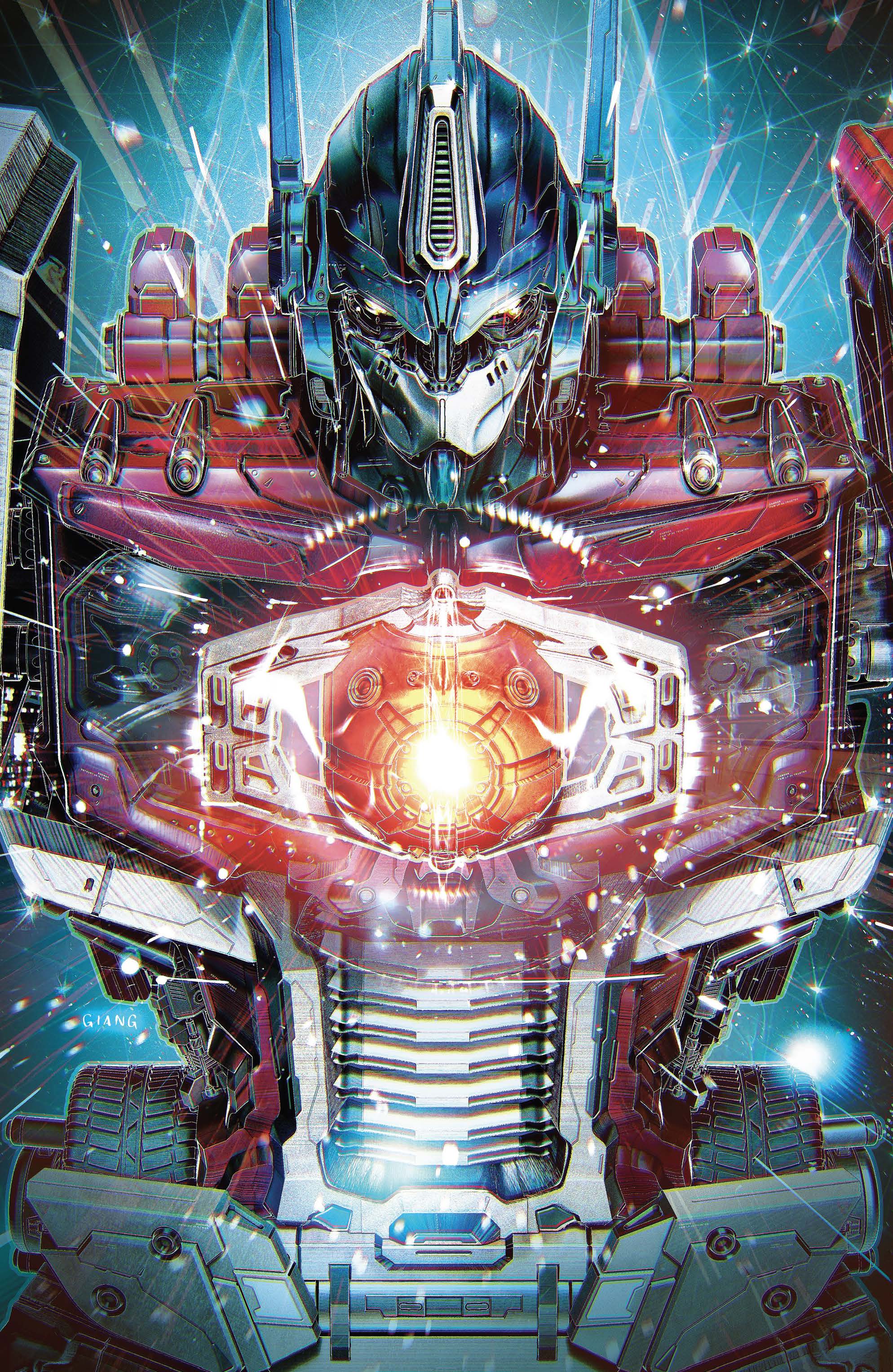 TRANSFORMERS #7 JOHN GIANG "TILL ALL ARE ONE" EXCLUSIVE VARIANT OPTIONS - 4-10-2024