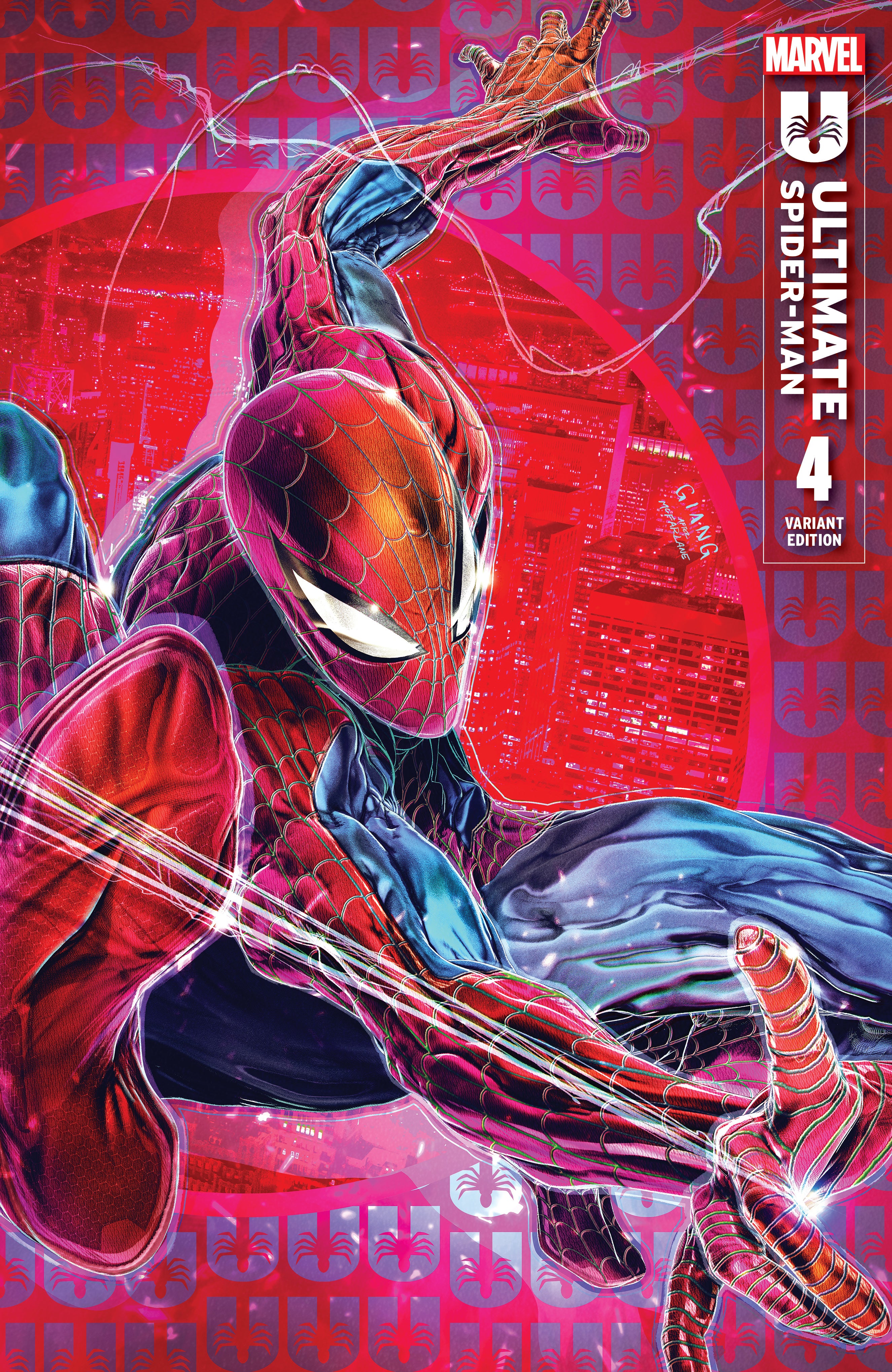ULTIMATE SPIDER-MAN #4 JOHN GIANG EXCLUSIVE VARIANT OPTIONS - 04/24/2024