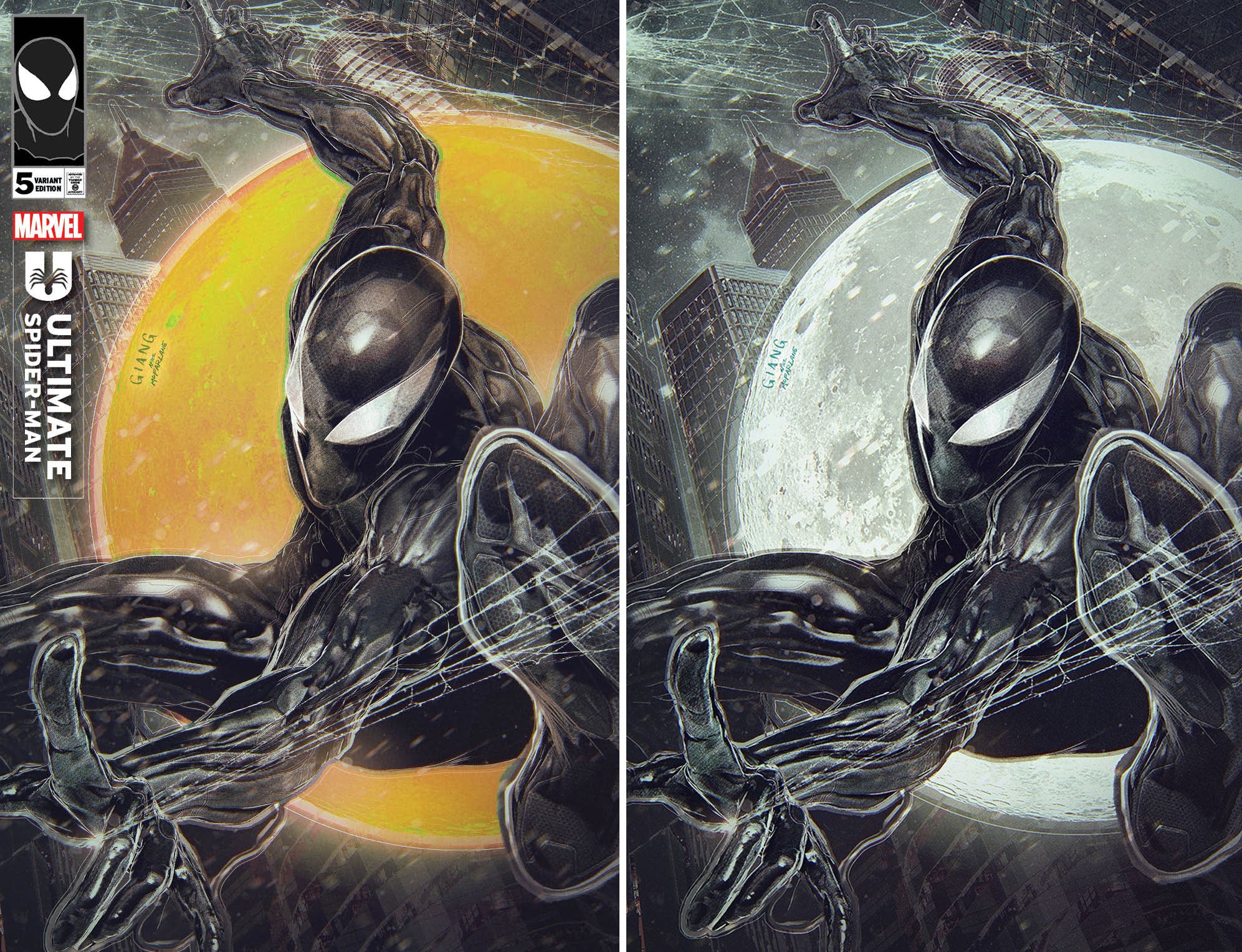 ULTIMATE SPIDER-MAN #5 JOHN GIANG EXCLUSIVE VARIANT OPTIONS 05-29-24