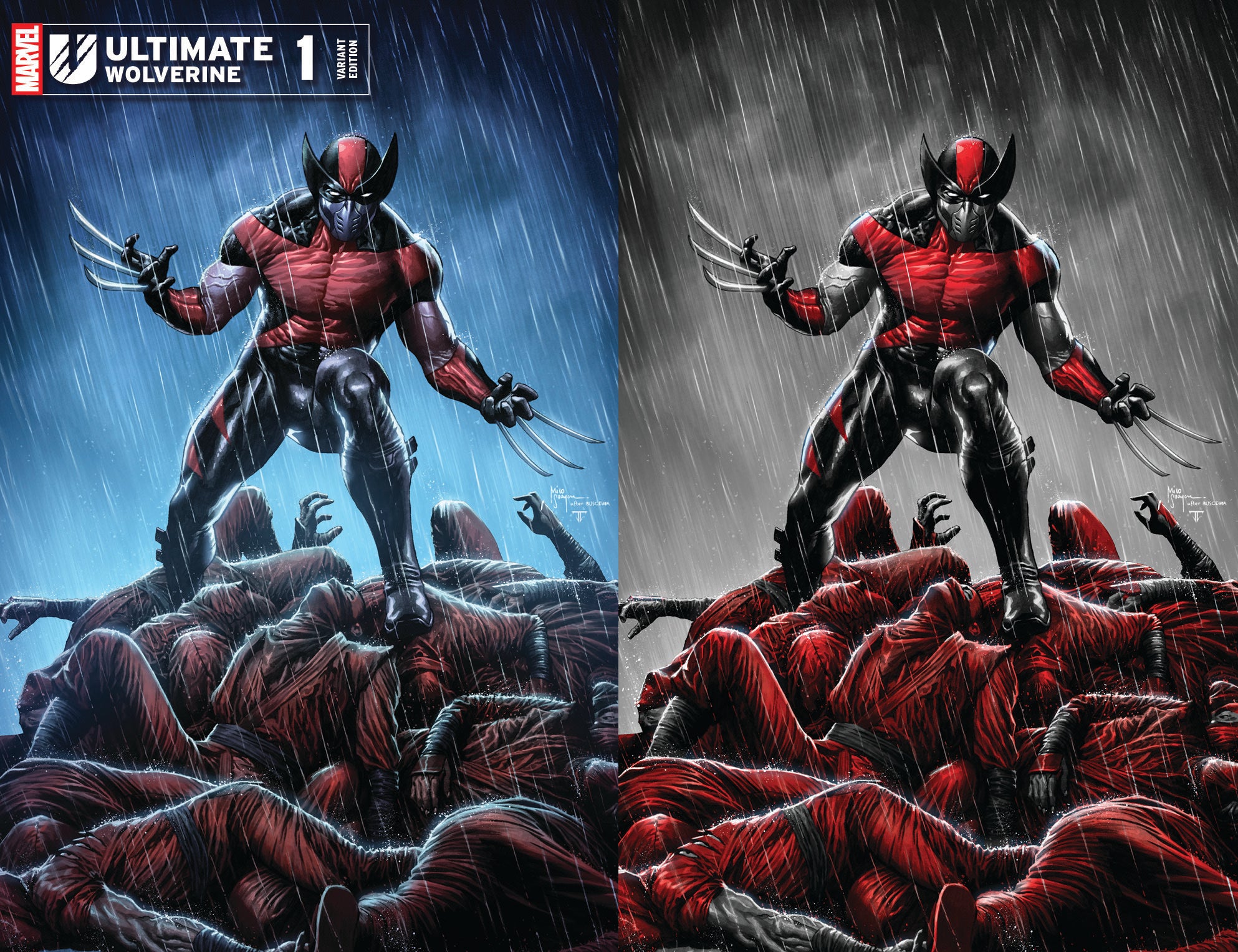 ULTIMATE WOLVERINE #1 MICO SUAYAN MEGACON EXCLUSIVE VARIANT COVERS 01/22/25 (M183)