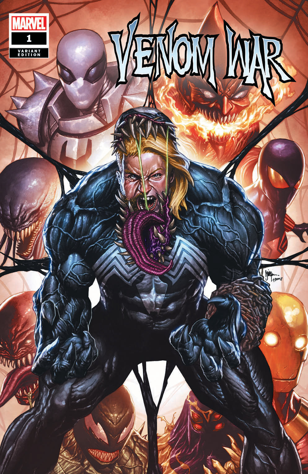 VENOM WAR #1 MICO SUAYAN EXCLUSIVE VARIANT OPTIONS