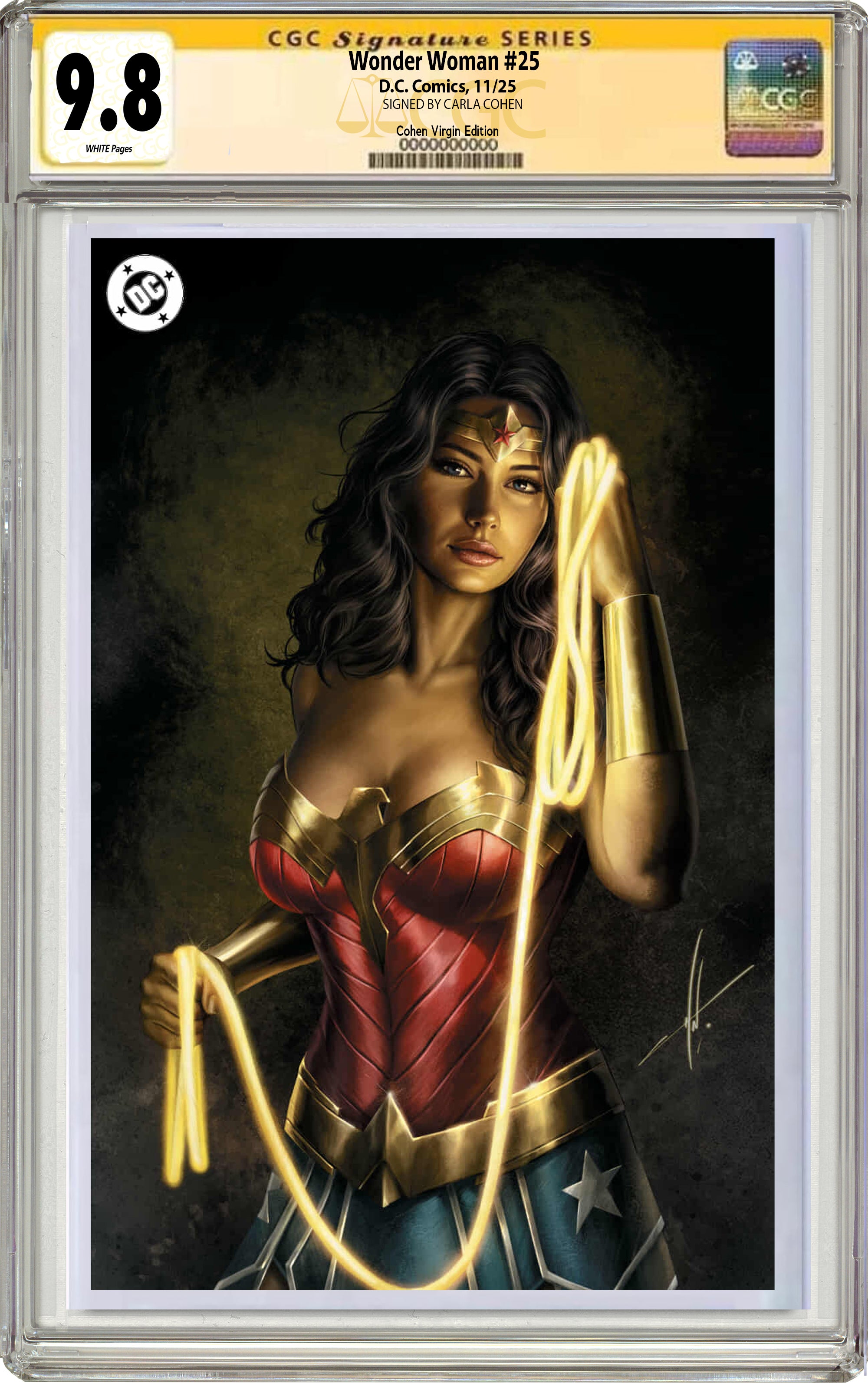 WONDER WOMAN #25 CARLA COHEN EXCLUSIVE VARIANT COVER OPTIONS