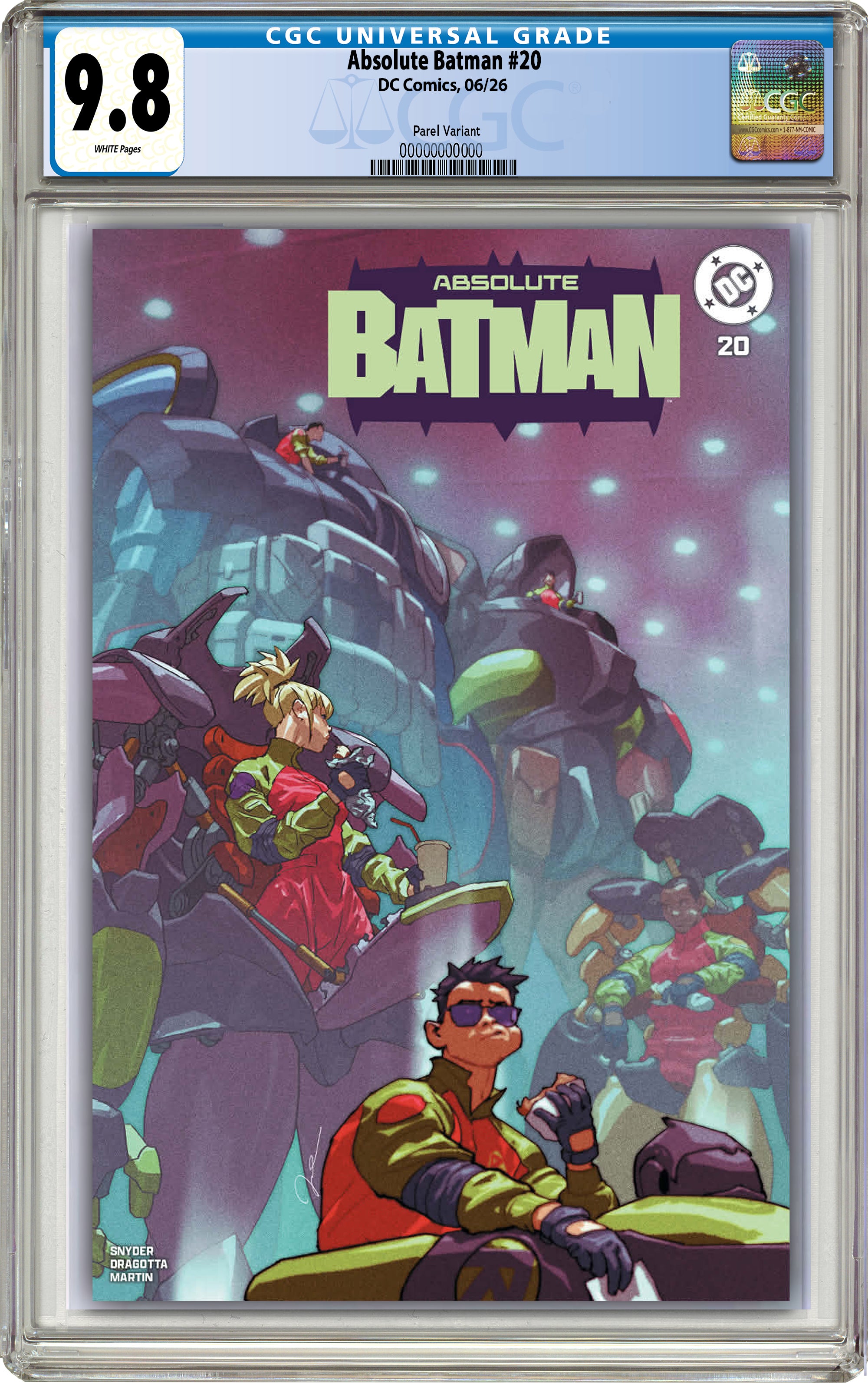 ABSOLUTE BATMAN #20 GERALD PAREL EXCLUSIVE VARIANT COVERS