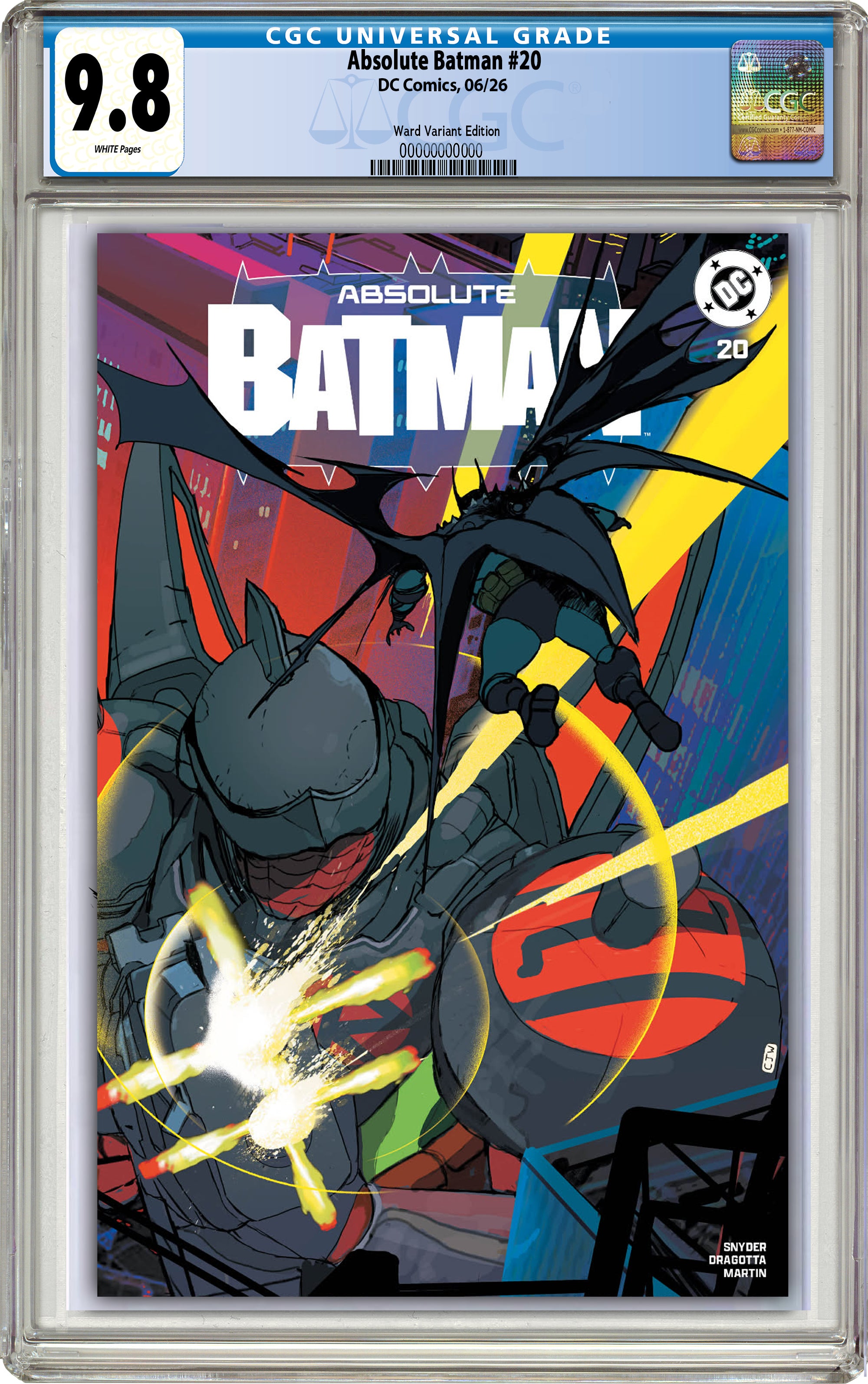 ABSOLUTE BATMAN #20 CHRISTIAN WARD EXCLUSIVE VARIANT COVERS