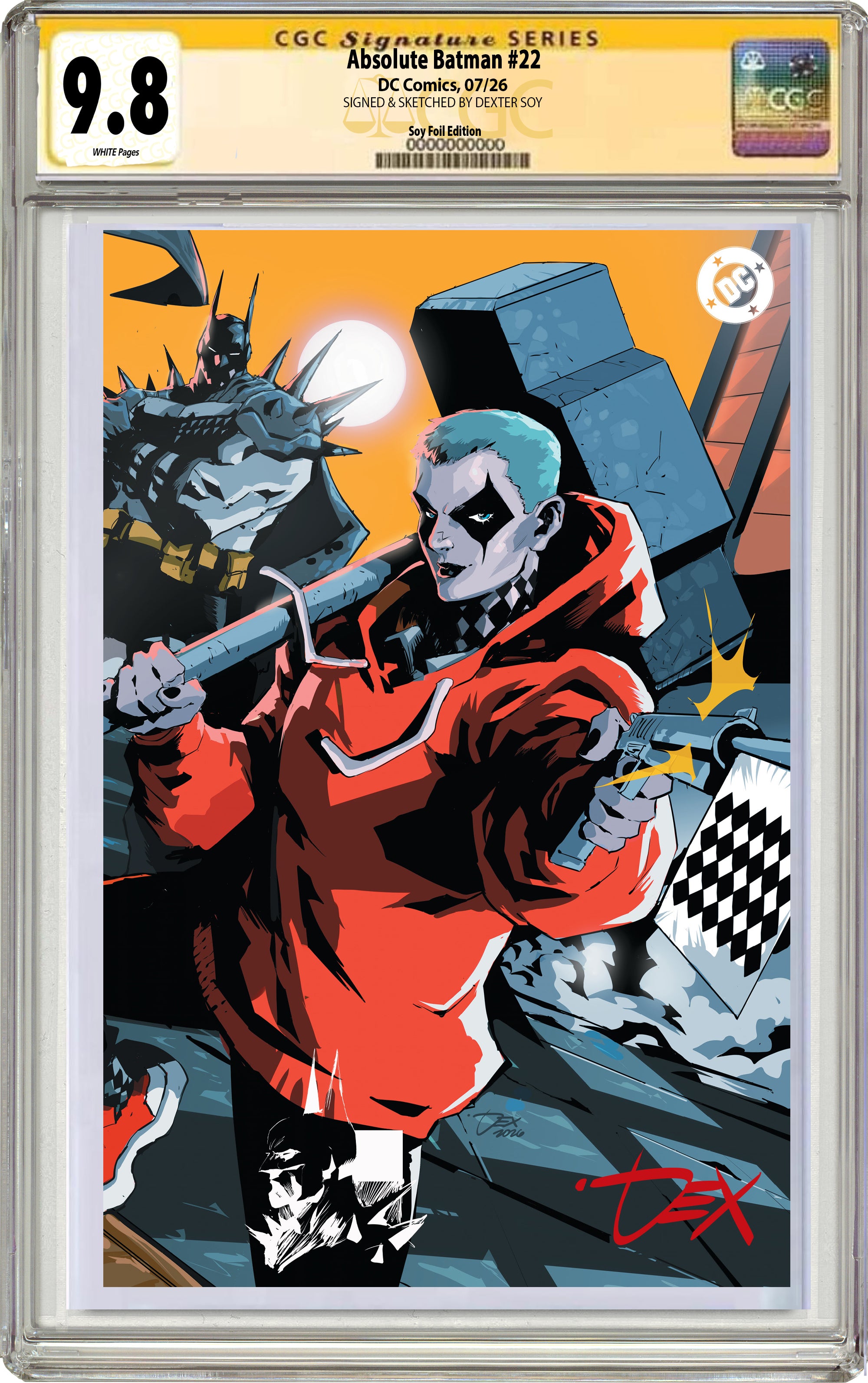 ABSOLUTE BATMAN #22 DEXTER SOY WRAPAROUND SURPRISE VARIANT