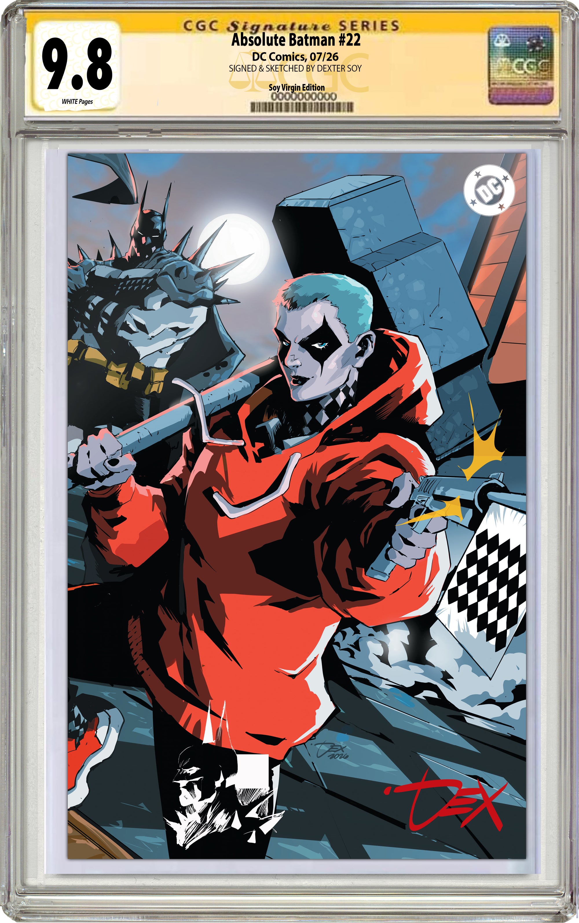 ABSOLUTE BATMAN #22 DEXTER SOY WRAPAROUND SURPRISE VARIANT