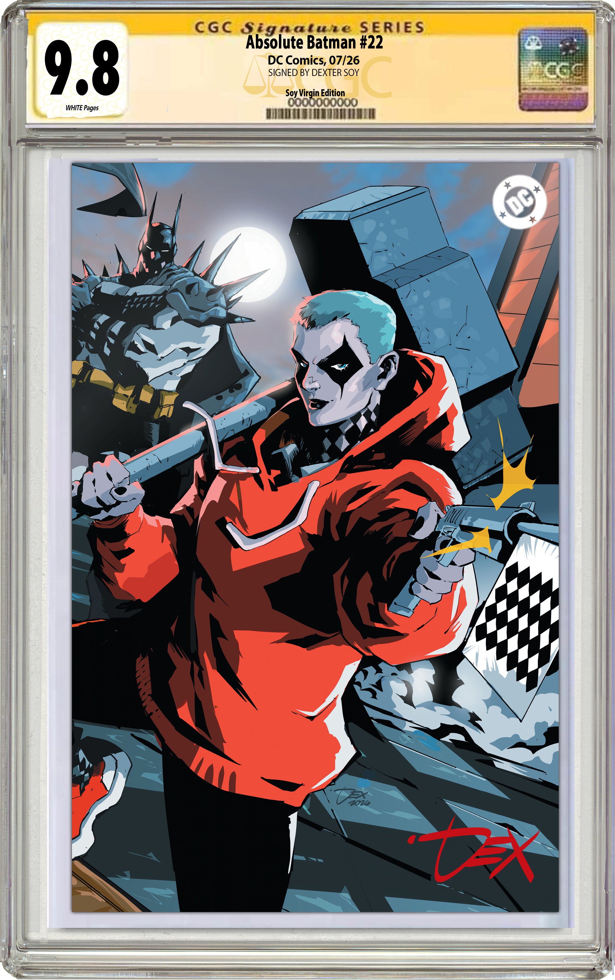 ABSOLUTE BATMAN #22 DEXTER SOY WRAPAROUND SURPRISE VARIANT