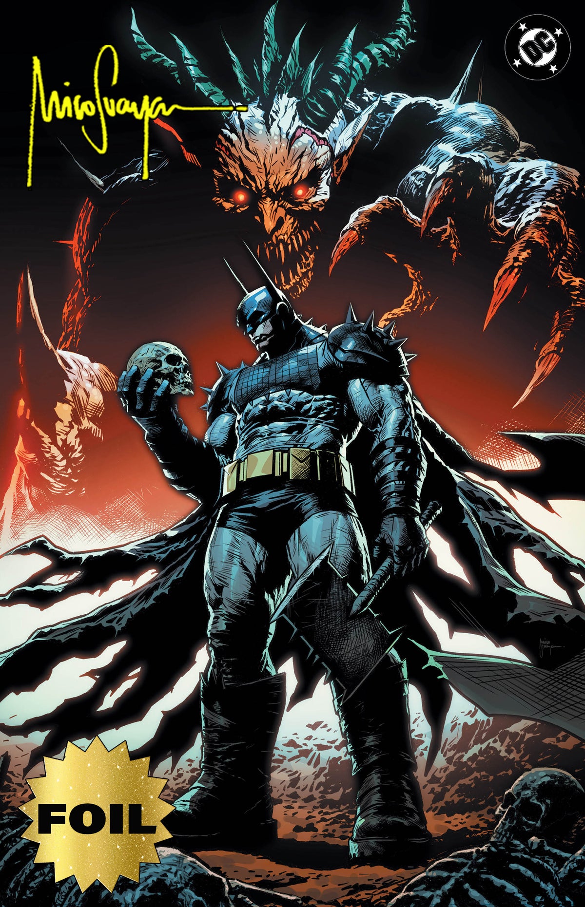 ABSOLUTE BATMAN #25 MICO SUAYAN SGCC EXCLUSIVE VARIANT COVERS (RAW EDITION)