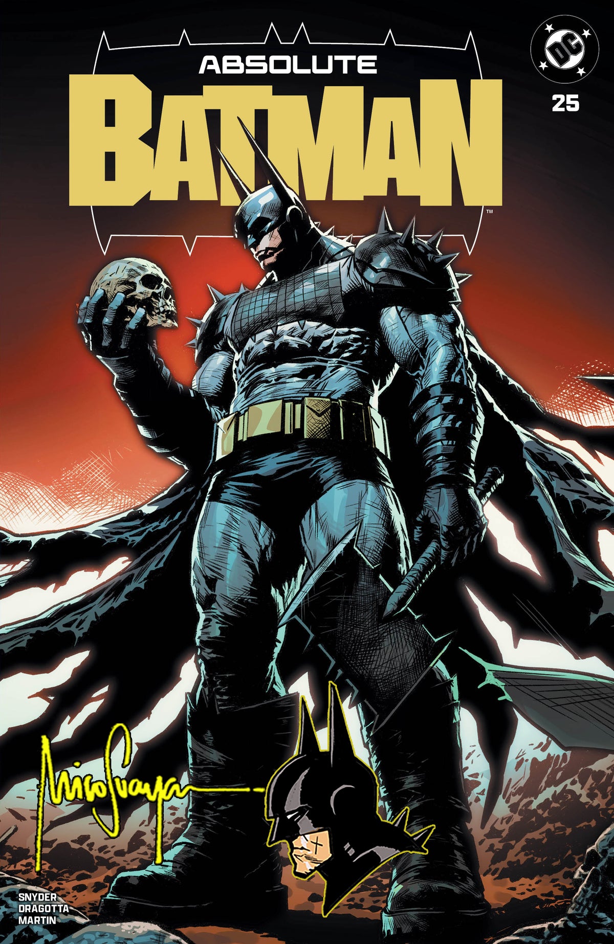 ABSOLUTE BATMAN #25 MICO SUAYAN SGCC EXCLUSIVE VARIANT COVERS (RAW EDITION)