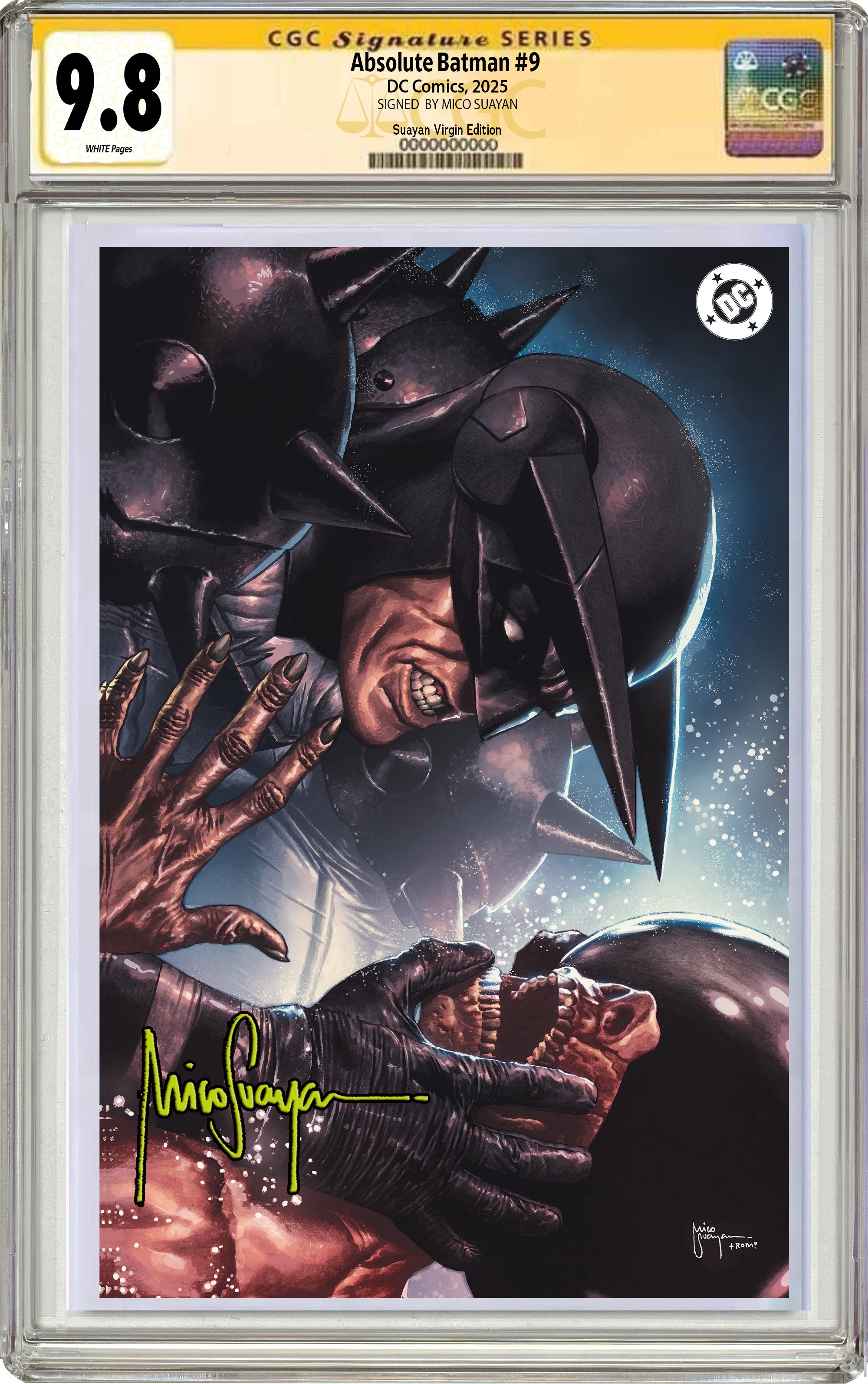ABSOLUTE BATMAN #9 MICO SUAYAN HEROES CON EXCLUSIVE VARIANT OPTIONS LIMITED TO 1000 COPIES