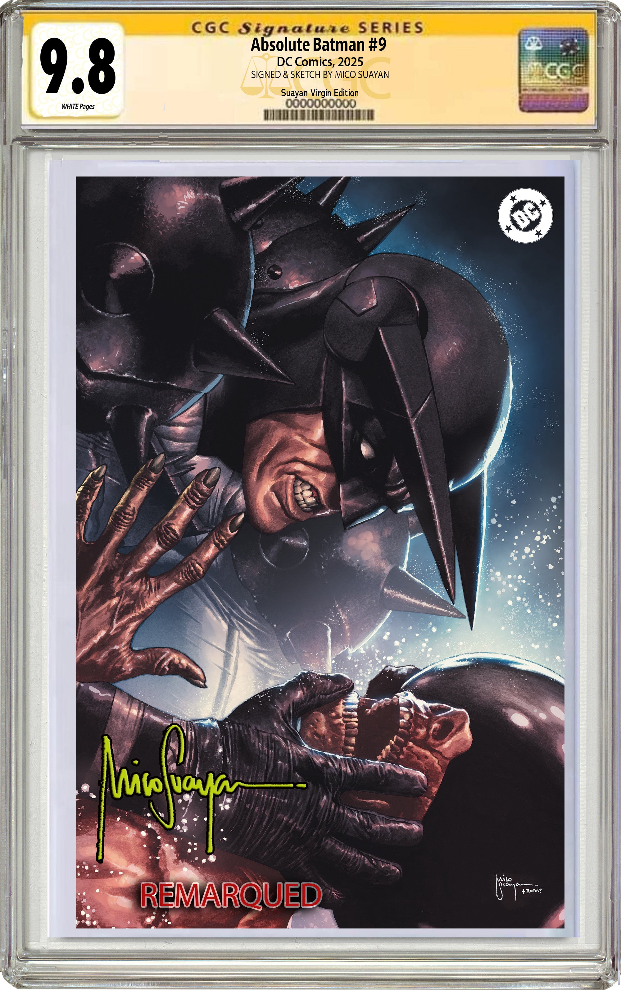ABSOLUTE BATMAN #9 MICO SUAYAN HEROES CON EXCLUSIVE VARIANT OPTIONS LIMITED TO 1000 COPIES