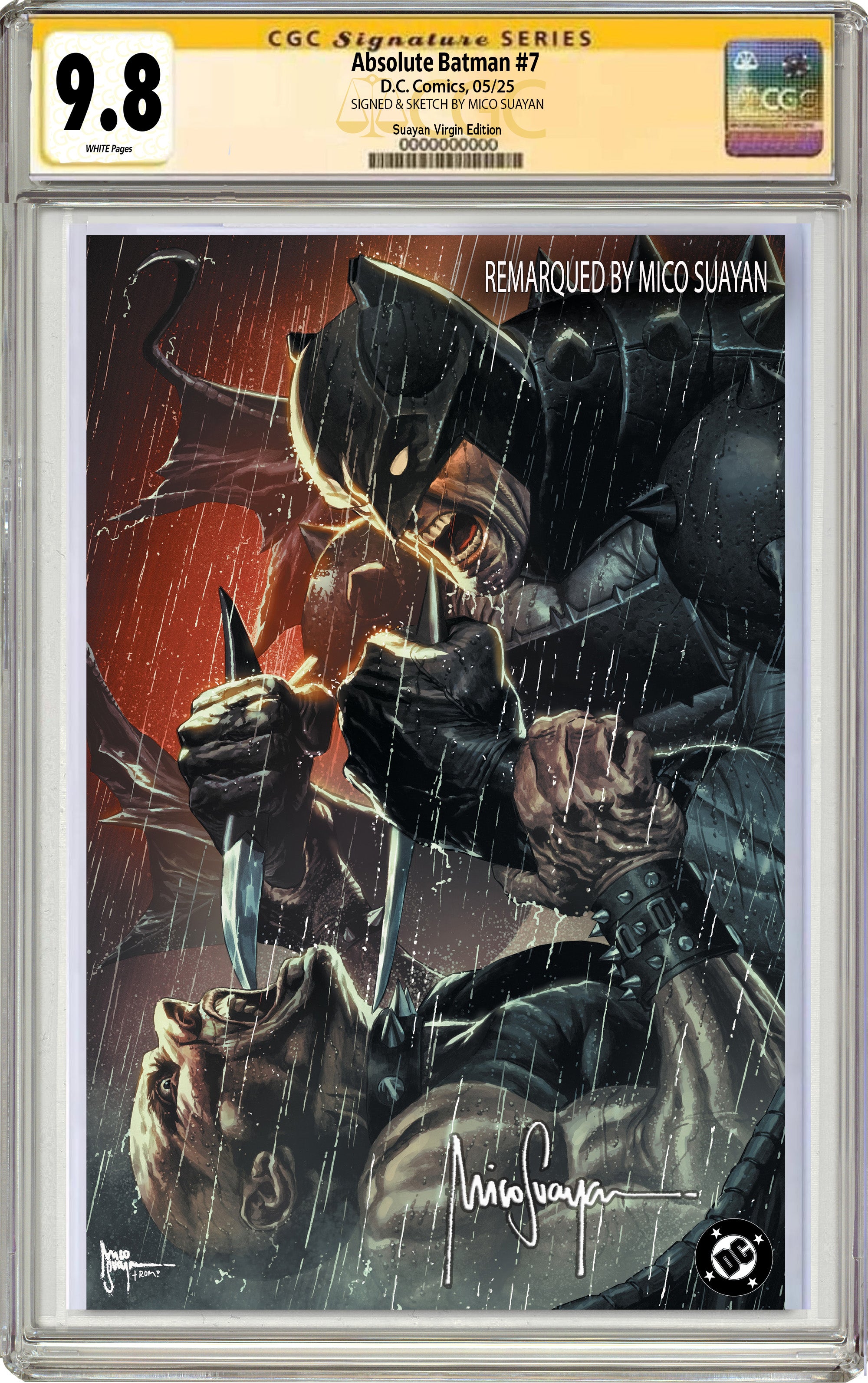 ABSOLUTE BATMAN #7 MICO SUAYAN C2E2 EXCLUSIVE VARIANT OPTIONS