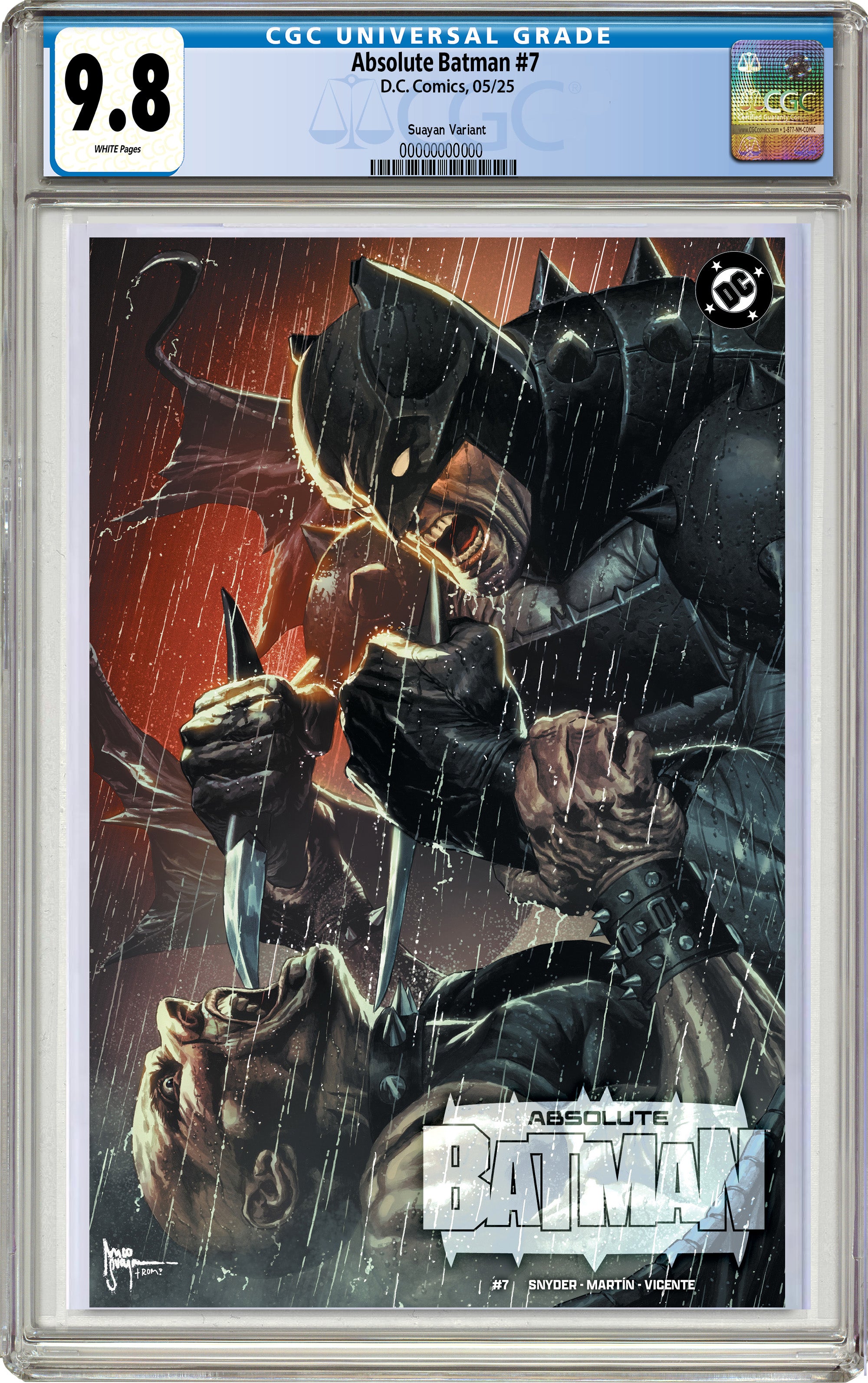 ABSOLUTE BATMAN #7 MICO SUAYAN C2E2 EXCLUSIVE VARIANT OPTIONS