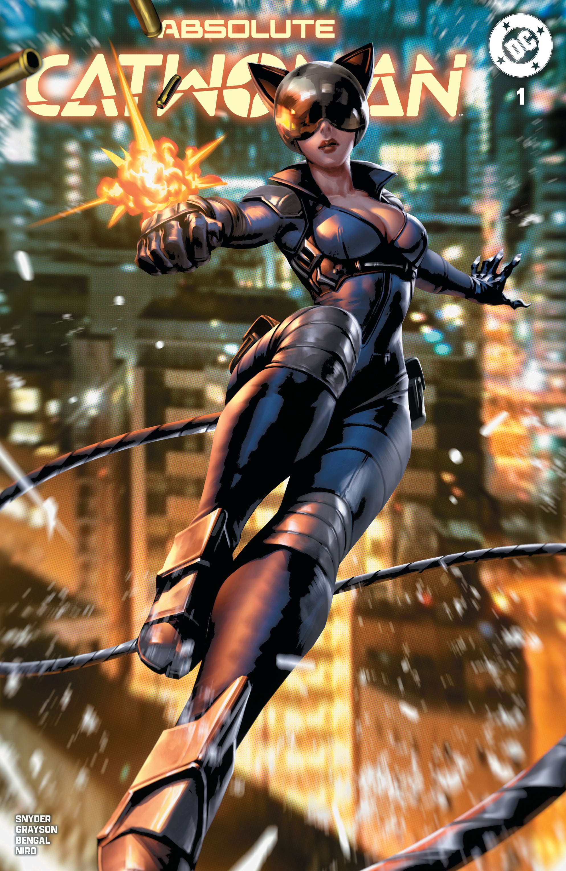 ABSOLUTE CATWOMAN #1 DERRICK CHEW EXCLUSIVE VARAINT COVERS