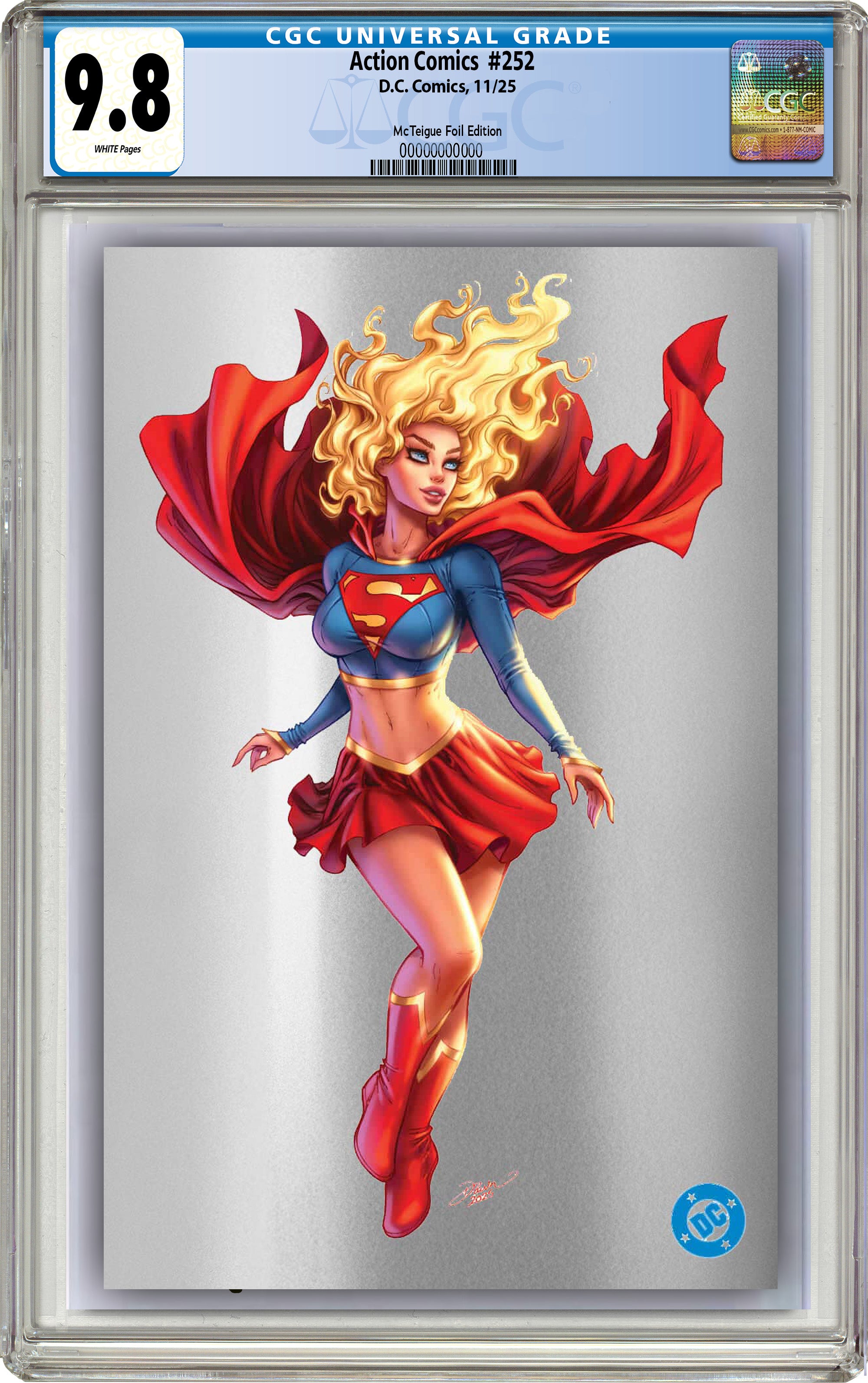 ACTION COMICS #252 FACSIMILE EDITION DAWN MCTEIGUE EXCLUSIVE VARIANT COVERS