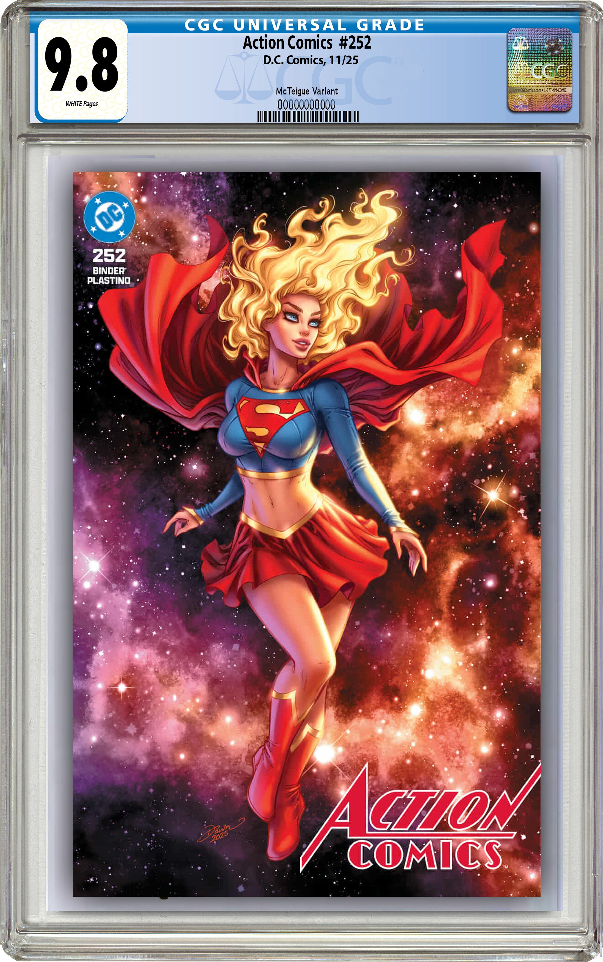 ACTION COMICS #252 FACSIMILE EDITION DAWN MCTEIGUE EXCLUSIVE VARIANT COVERS