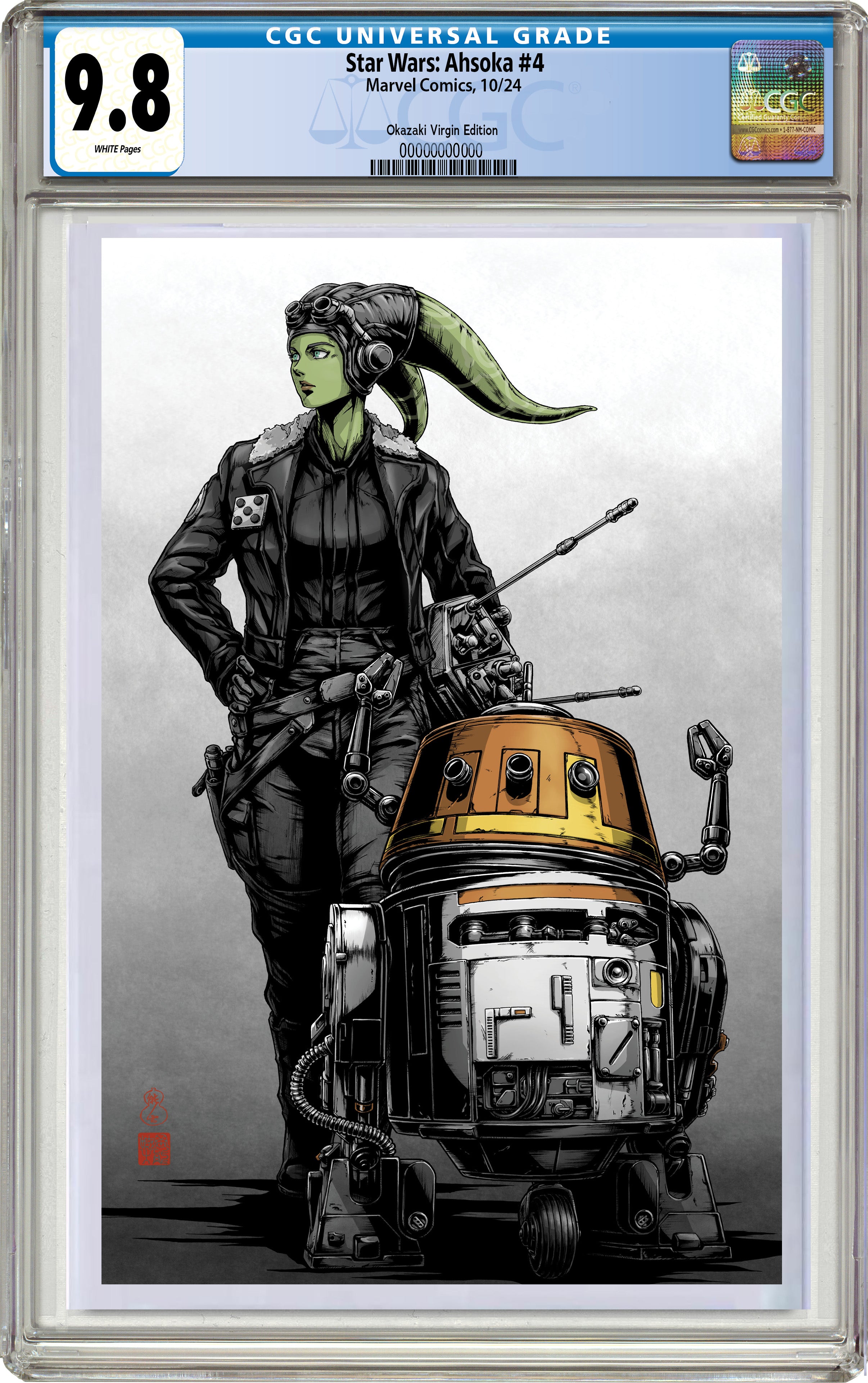 STAR WARS AHSOKA #4 TAKASHI OKAZAKI LIMITED EDITION EXCLUSIVE VARIANT OPTIONS 10-09-24
