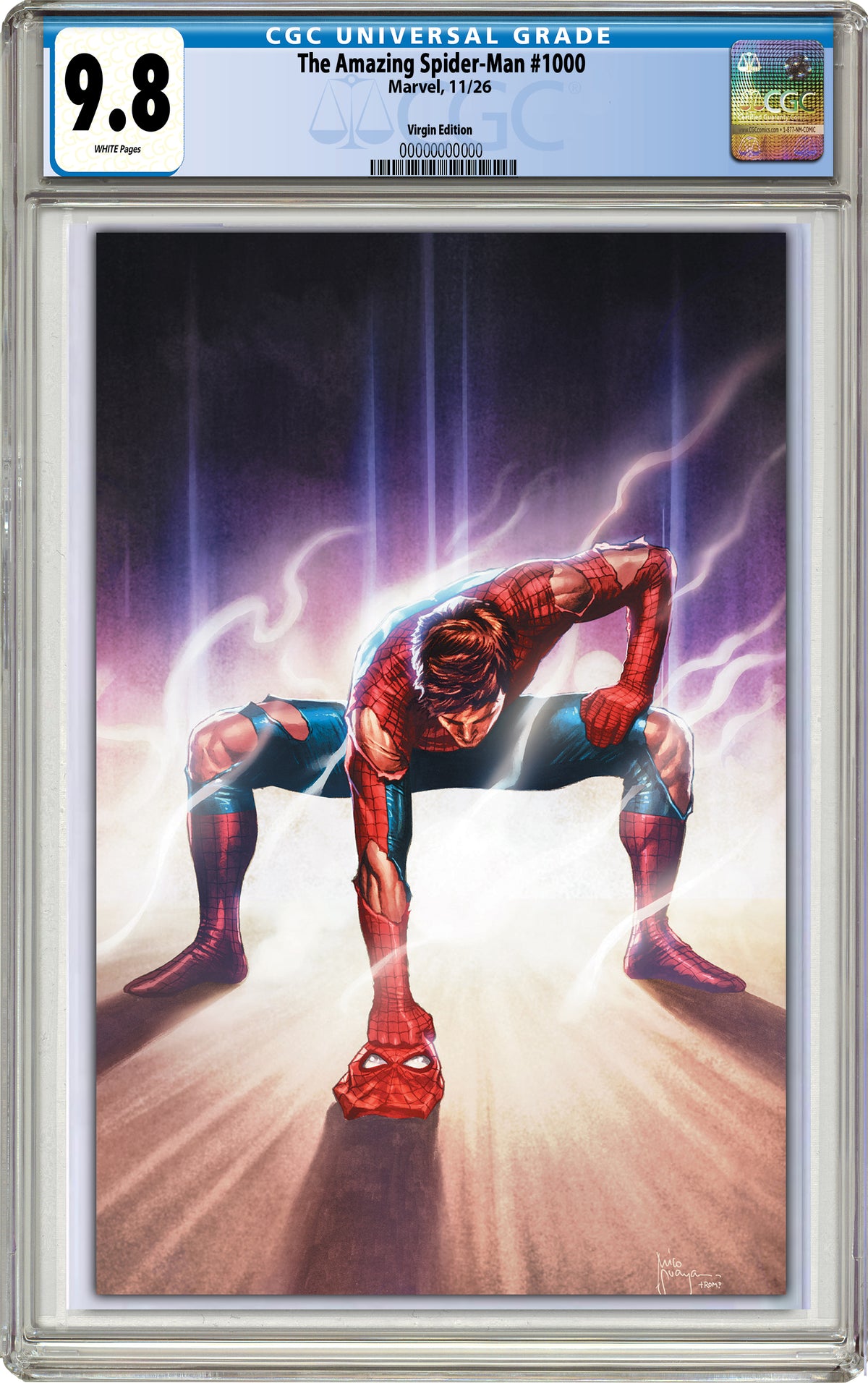 AMAZING SPIDER-MAN #1000 MICO SUAYAN NYCC EXCLUSIVE VARIANT COVERS CGC (GRADED OPTIONS)