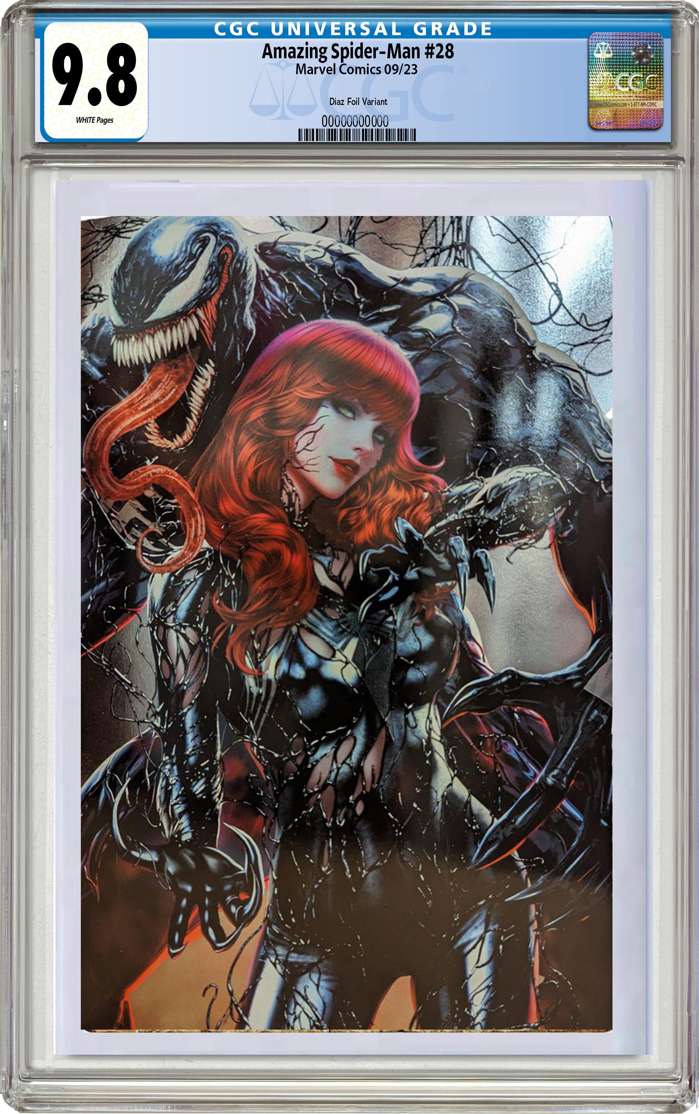 AMAZING SPIDER-MAN 28 ARIEL DIAZ EXCLUSIVE FOIL VARIANT COVER OPTIONS