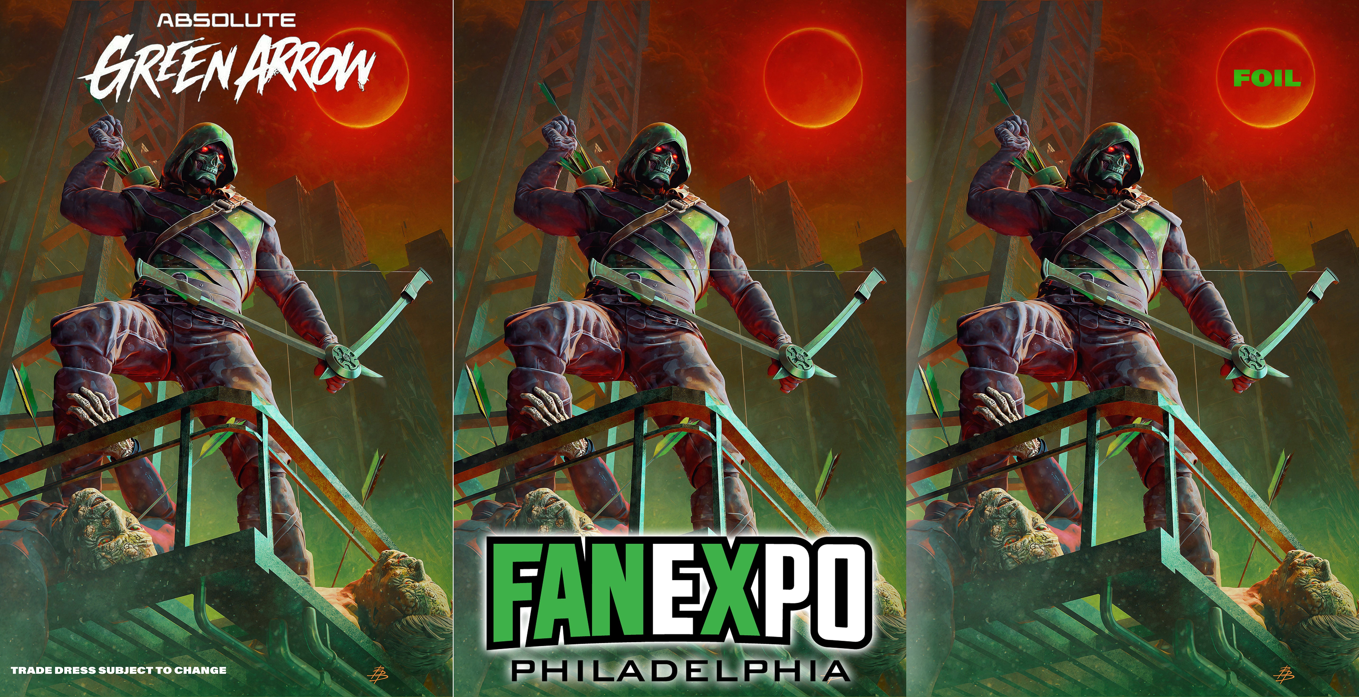 ABSOLUTE GREEN ARROW #1 BJORN BARENDS FANEXPO PHILLY EXCLUSIVE VARIANT