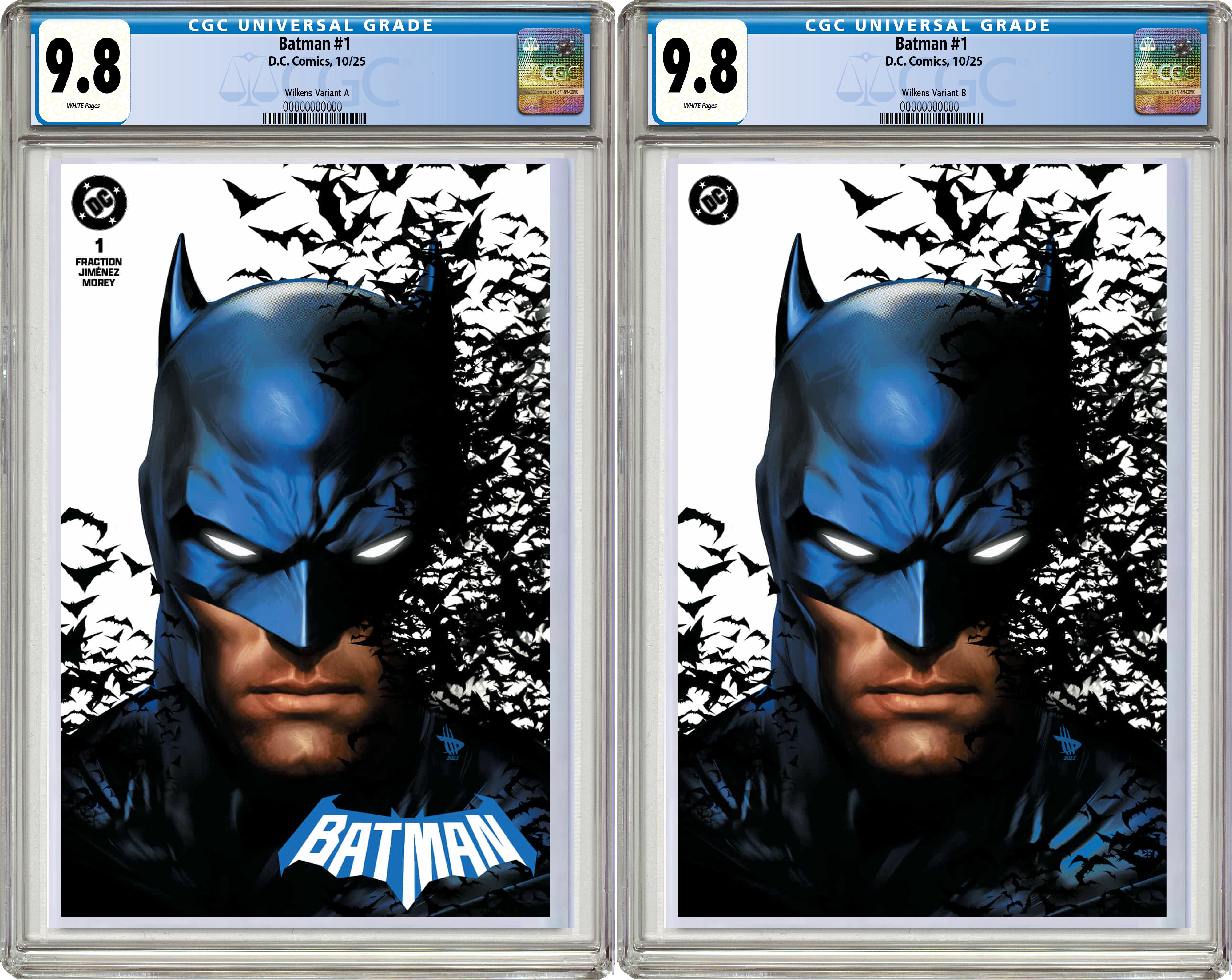 BATMAN #1 DAVE WILKINS EXCLUSIVE EDITION OPTIONS