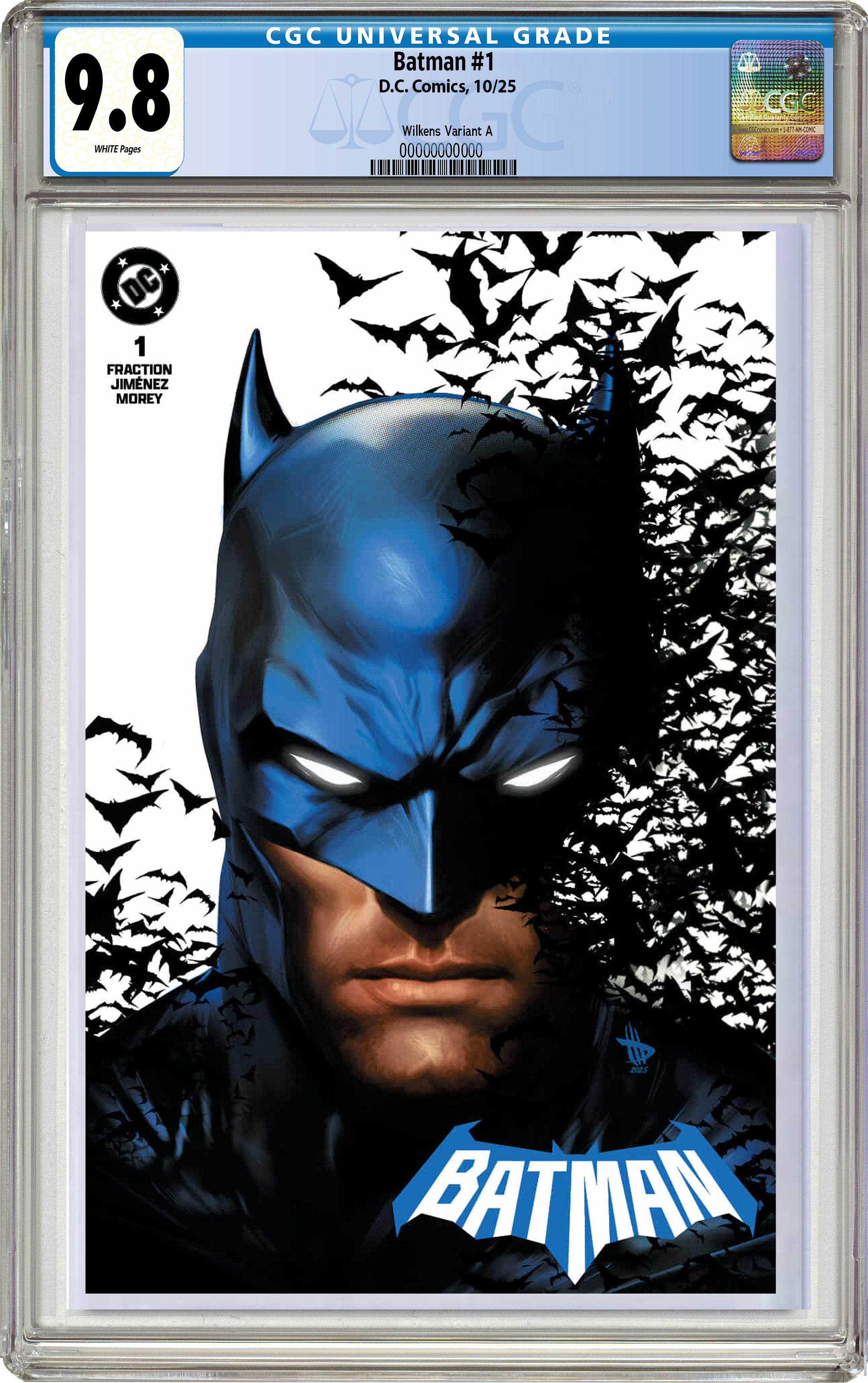 BATMAN #1 DAVE WILKINS EXCLUSIVE EDITION OPTIONS