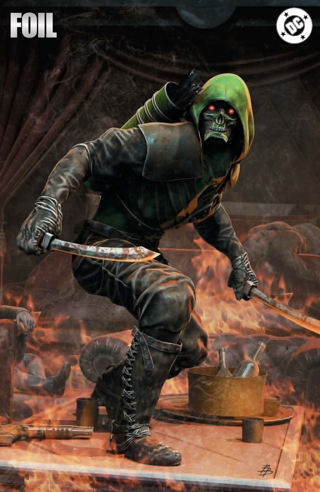 ABSOLUTE GREEN ARROW #2 BJORN BARENDS SDCC EXCLUSIVE VARIANT COVERS