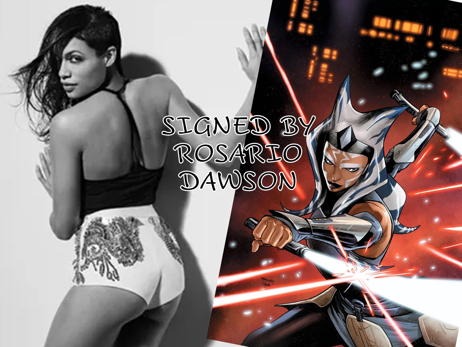 STAR WARS DARTH VADER #42 STEPHEN SEGOVIA MEGACON EXCLUSIVE VIRGIN VARIANT, ROSARIO DAWSON SIGNING OPTION (CGC 9.6 OR BETTER)