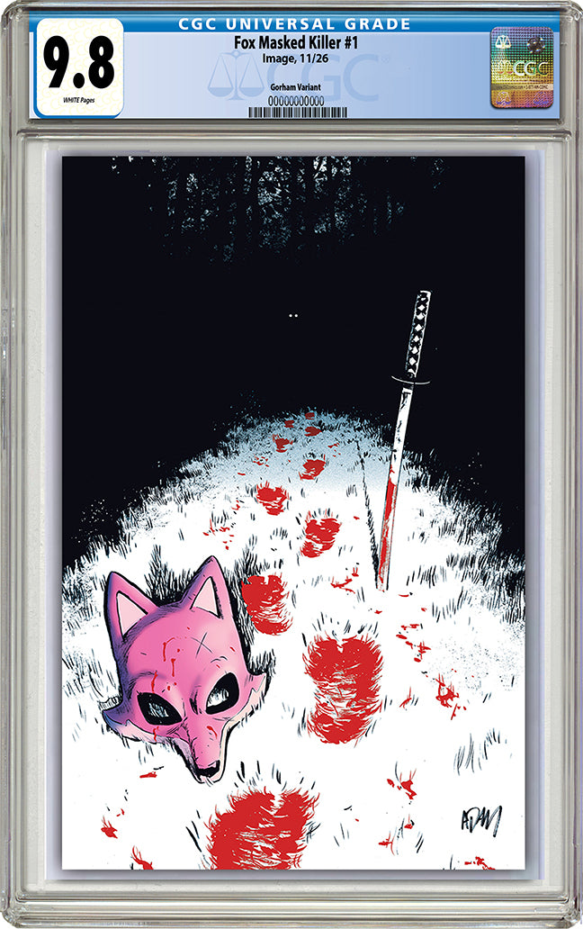 EXQUISITE CORPSES FOX MASK KILLER #1 ADAM GORHAM NYCC EXCLUSIVE VARIANT COVERS