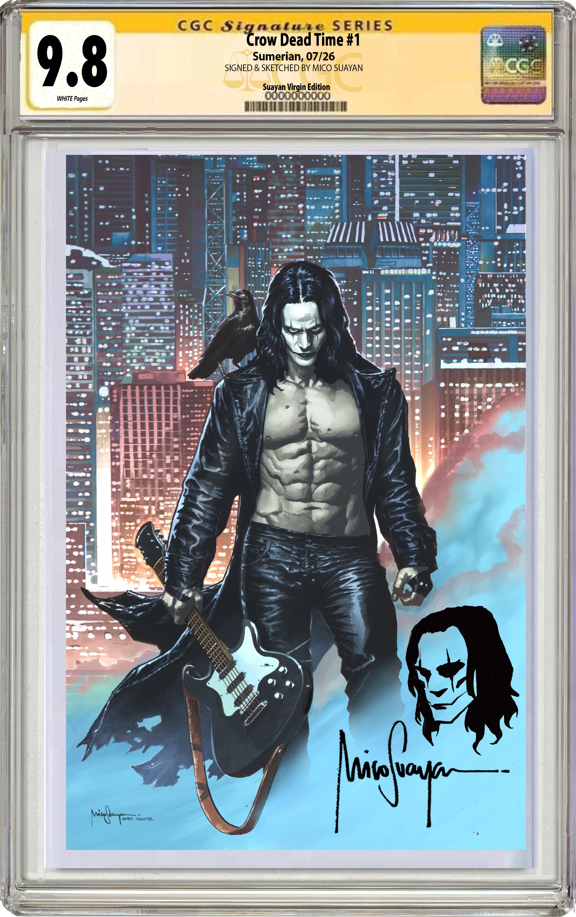 CROW DEAD TIME #1 MICO SUAYAN SDCC ABSOLUTE EDITION