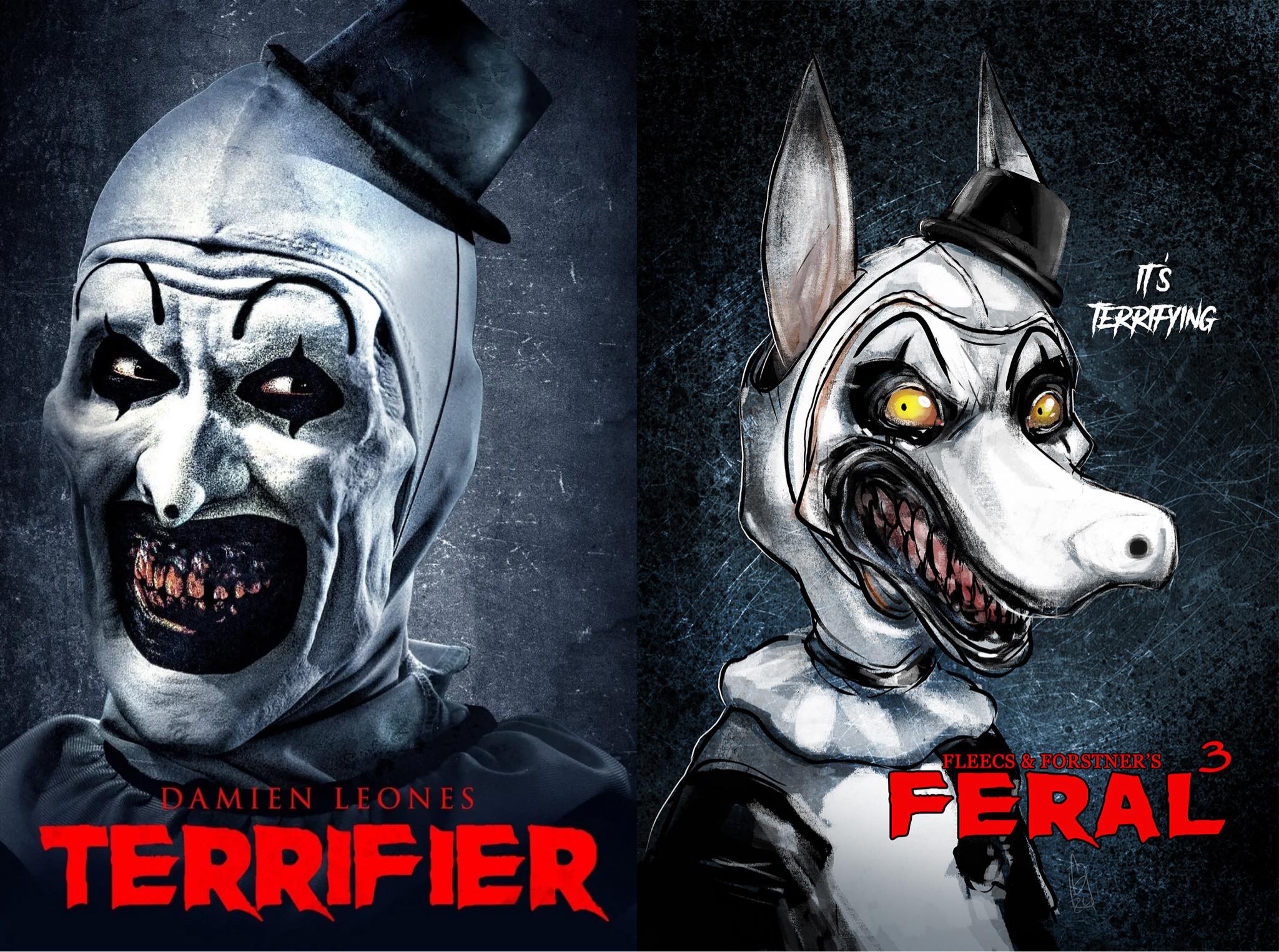 FERAL #3 CHRIS GUGLIOTTI TERRIFIER HOMAGE VARIANT - 5-22-24