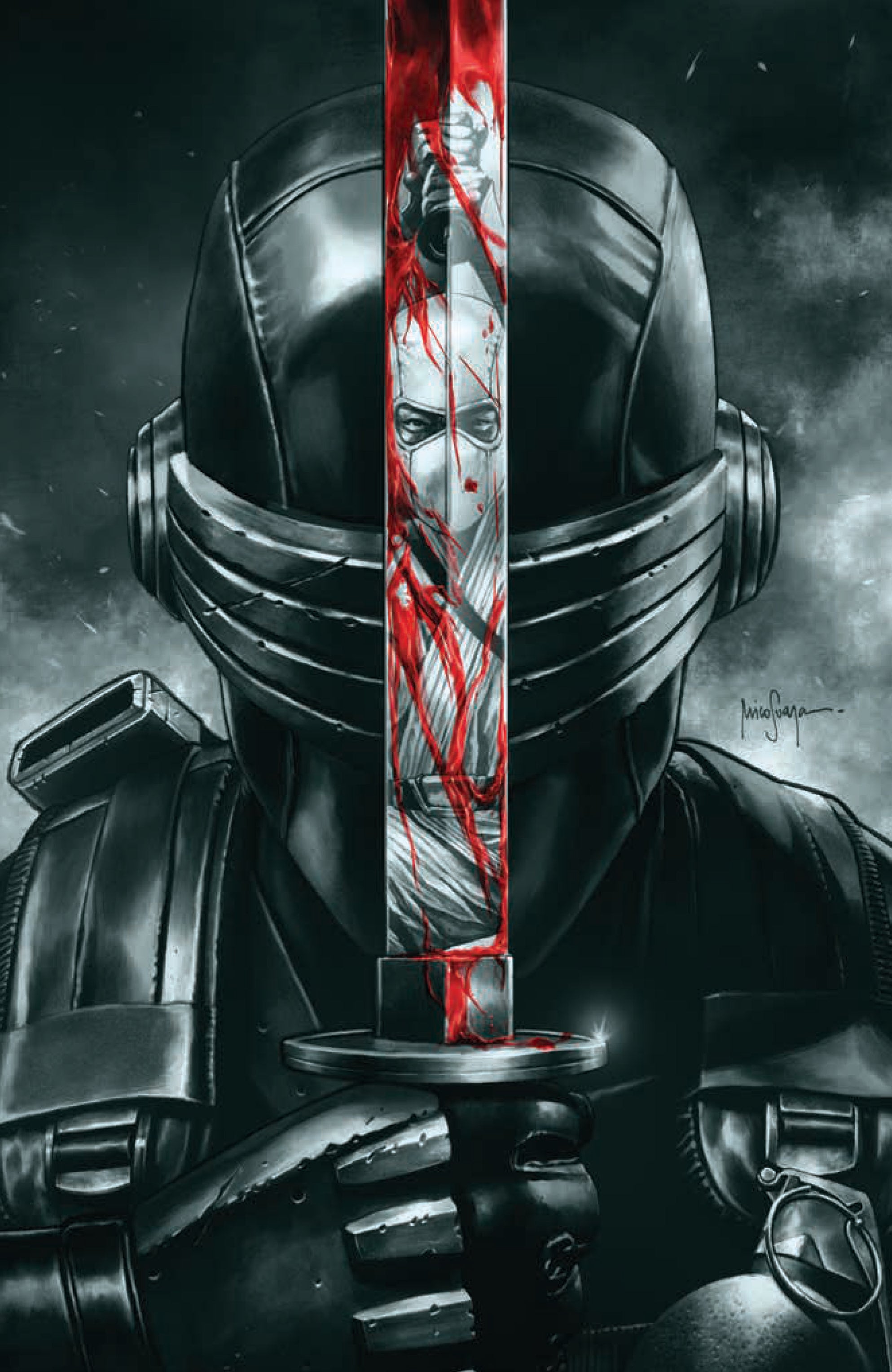 SNAKE EYES DEADGAME #1 MICO SUAYAN EXCLUSIVE VIRGIN VARIANT D (I21)