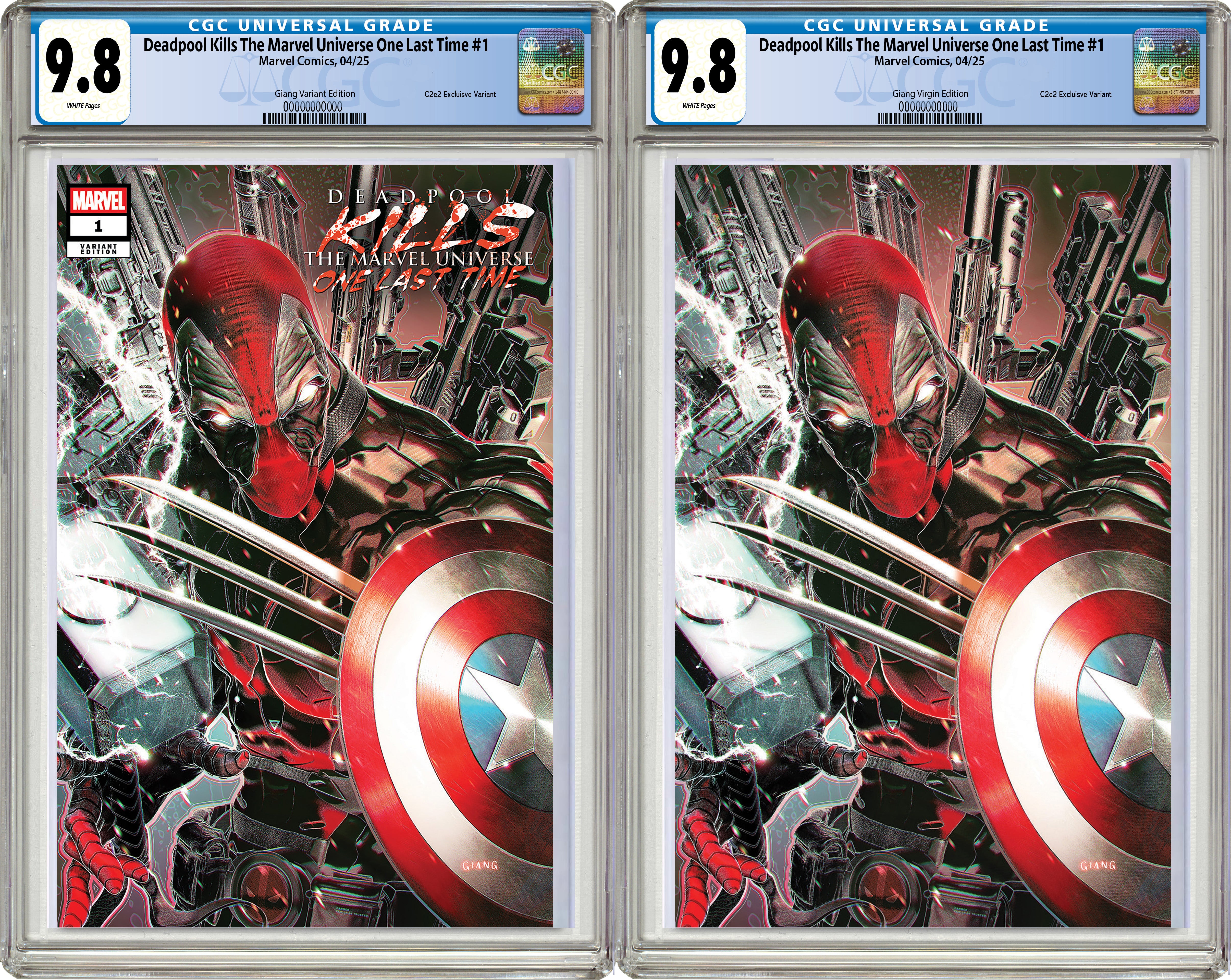 BTC C2E2 ULTIMATE 10-PACK BUNDLE. LIMITED TO 50 BUNDLES.