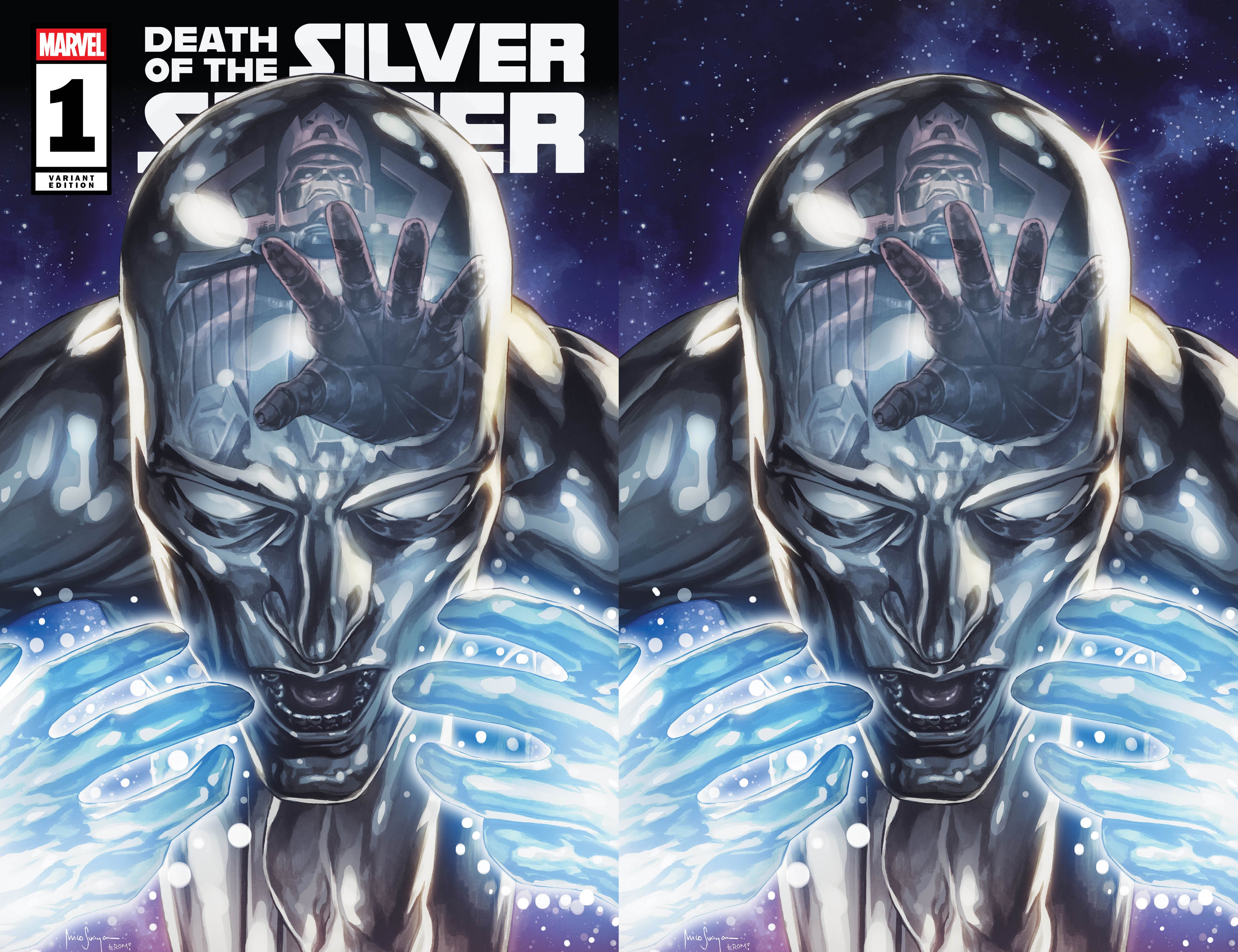 DEATH OF THE SILVER SURFER #1 MICO SUAYAN HEROES CON EXCLUSIVE VARIANT COVERS