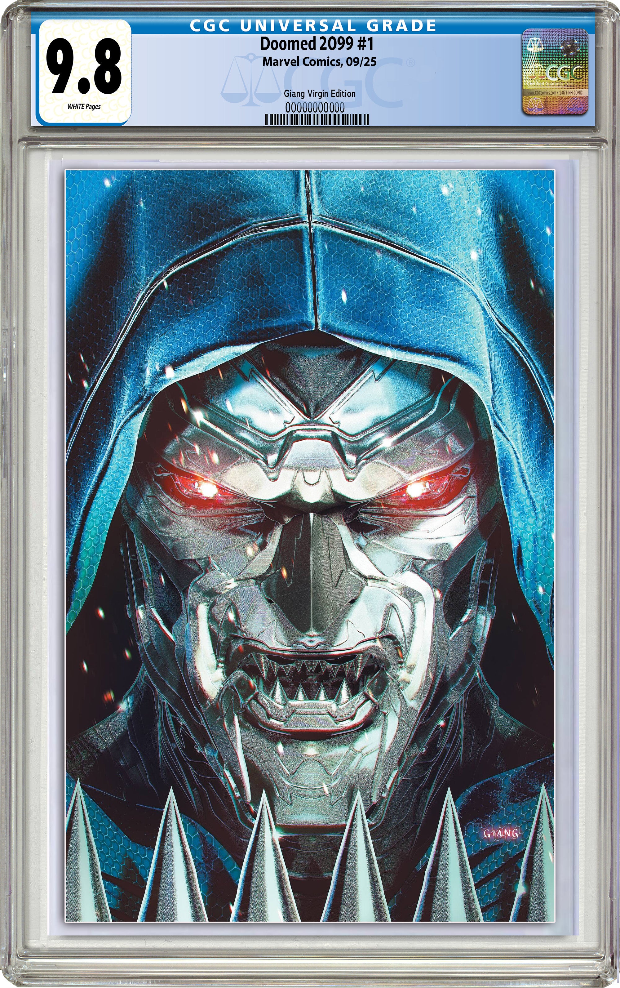 DOOMED 2099 #1 JOHN GIANG NYCC EXCLUSIVE VARIANT EDITIONS. LIMITED TO 1000 PRINT RUN