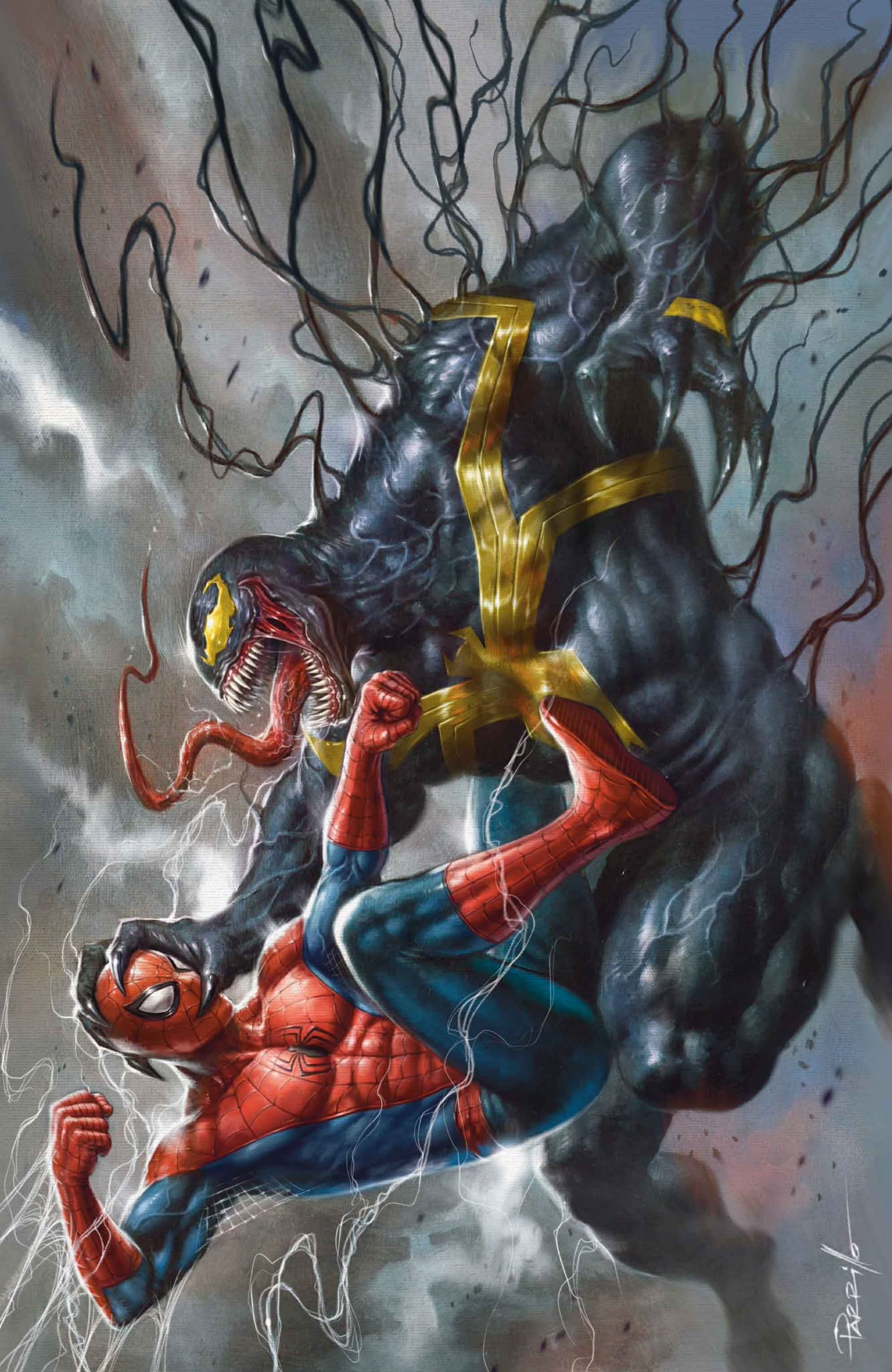AMAZING SPIDER-MAN VENOM DEATH SPIRAL #1 LUCIO PARRILLO EXCLUSIVE VARIANT COVERS