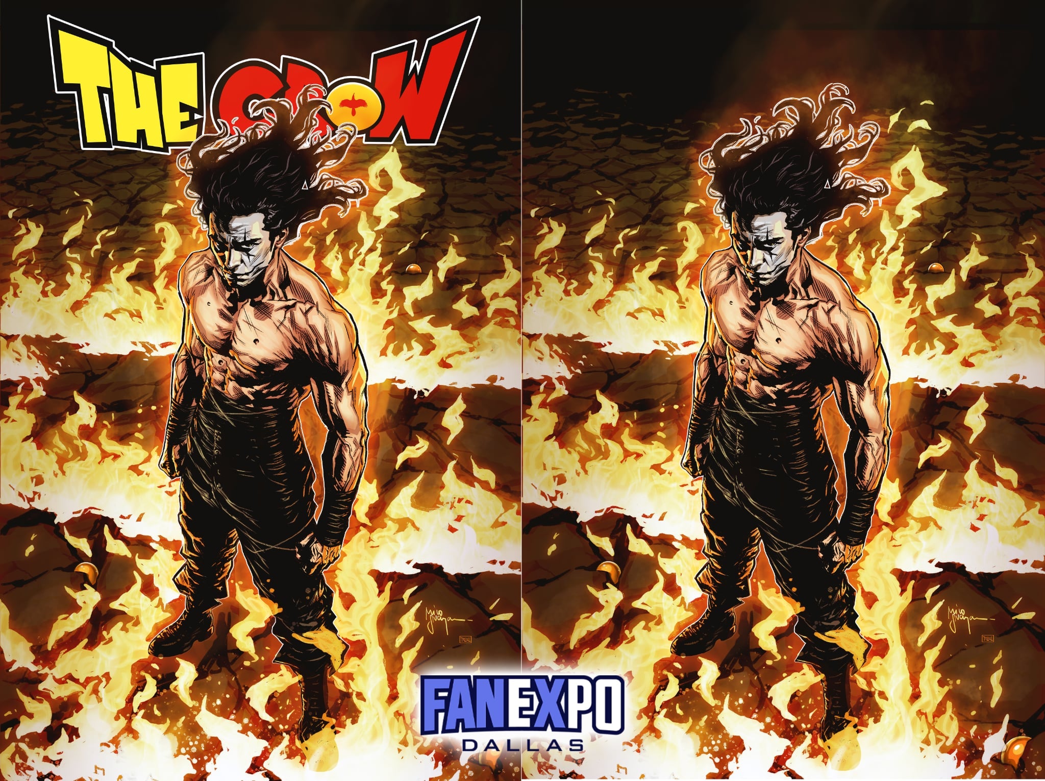 CROW DEAD TIME #1 MICO SUAYAN "CROWKU" FANEXPO DALLAS EXCLUSIVE (RAW EDITION)